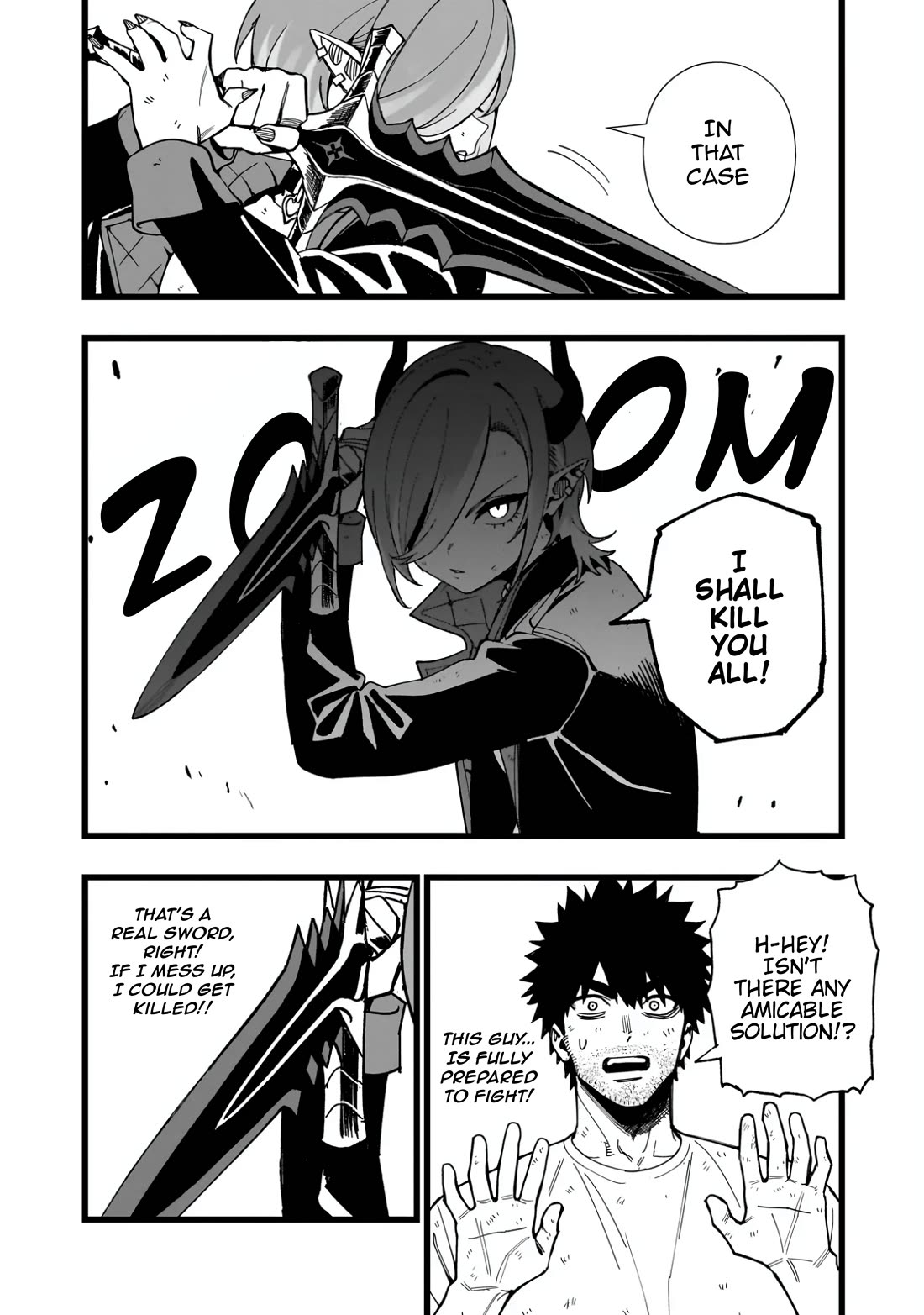 Battle Princess Survival Saga Chapter 20 page 9 - Chapter 20: Man VS. Demon