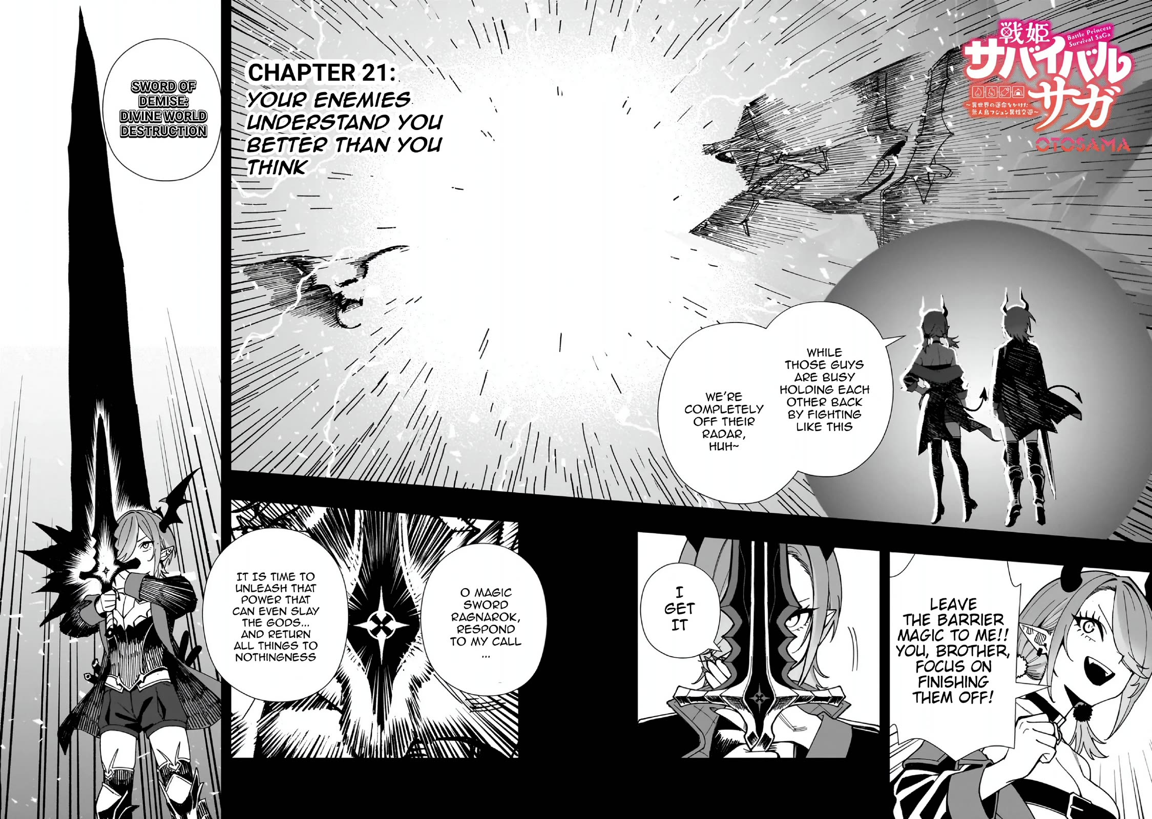 Battle Princess Survival Saga Chapter 21 page 3 - Chapter 21: Your enemies understand you better than you think
