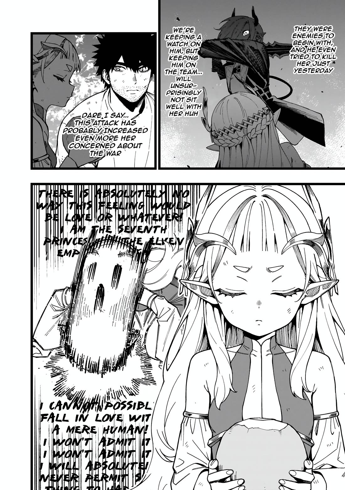 Battle Princess Survival Saga Chapter 22 page 18 - Chapter 22: An unpleasant atmotsphere at the dinner table