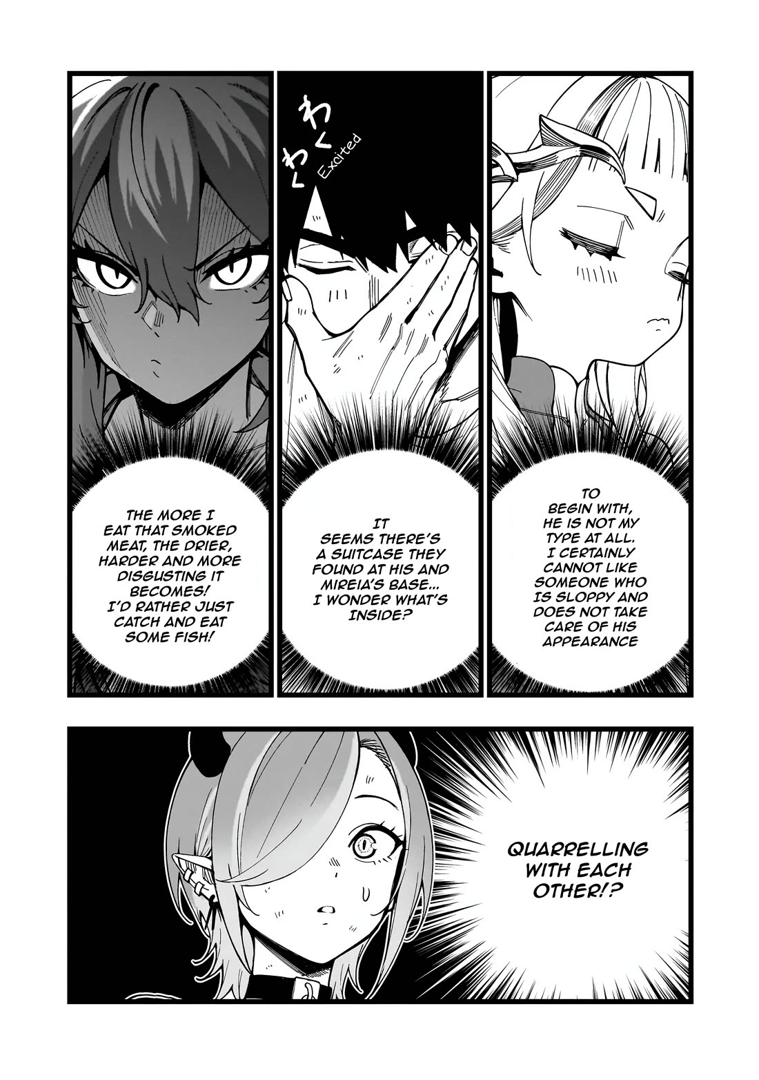 Battle Princess Survival Saga Chapter 22 page 21 - Chapter 22: An unpleasant atmotsphere at the dinner table