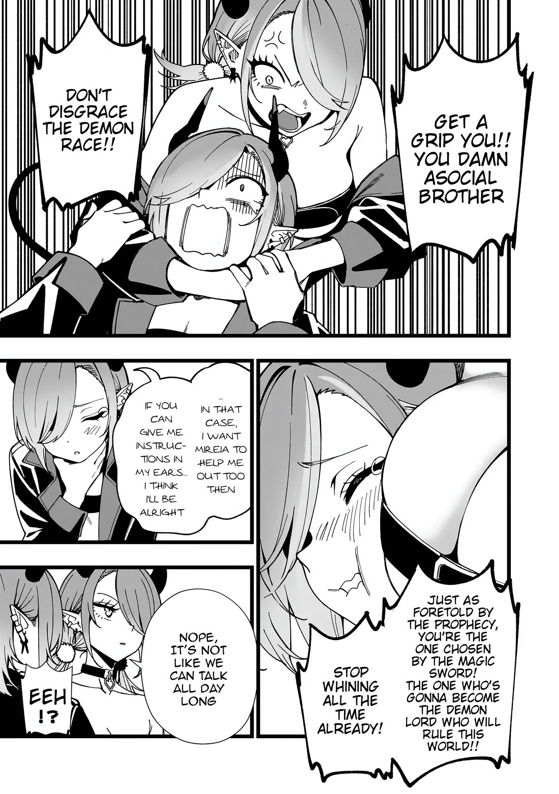 Battle Princess Survival Saga Chapter 22 page 9 - Chapter 22: An unpleasant atmotsphere at the dinner table