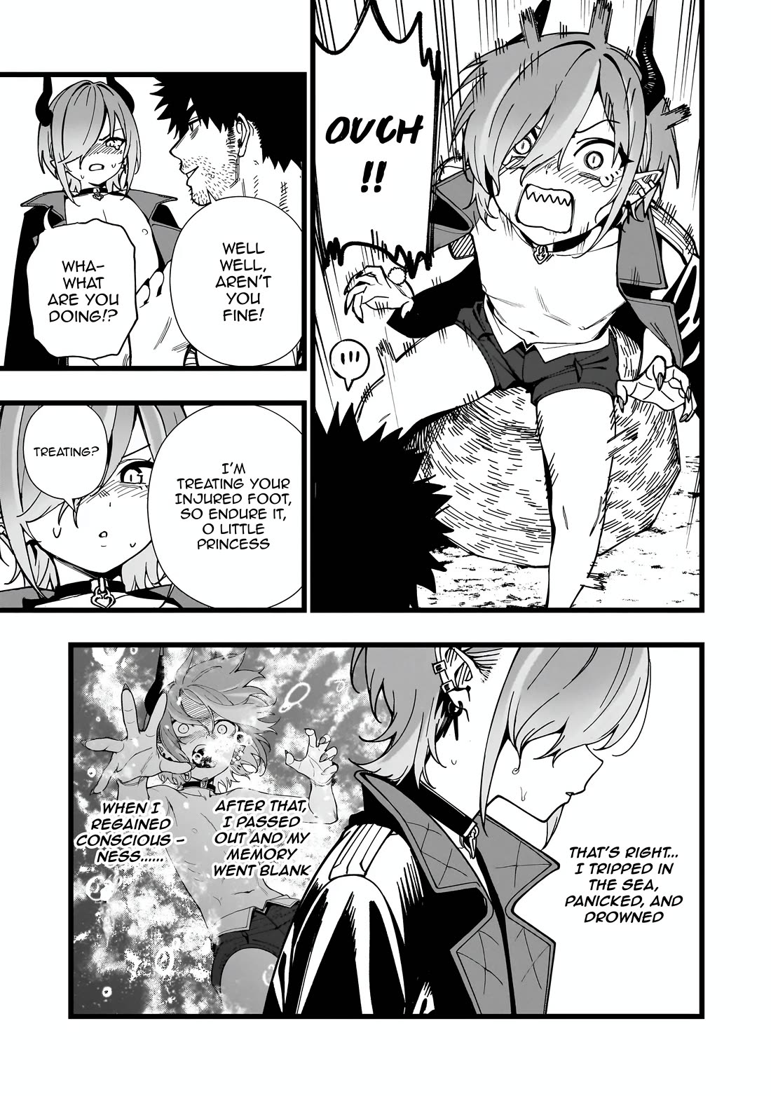 Battle Princess Survival Saga Chapter 25 page 11 - Chapter 25: Lip contact has many functions