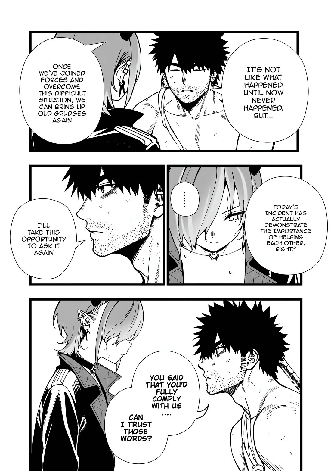 Battle Princess Survival Saga Chapter 25 page 14 - Chapter 25: Lip contact has many functions