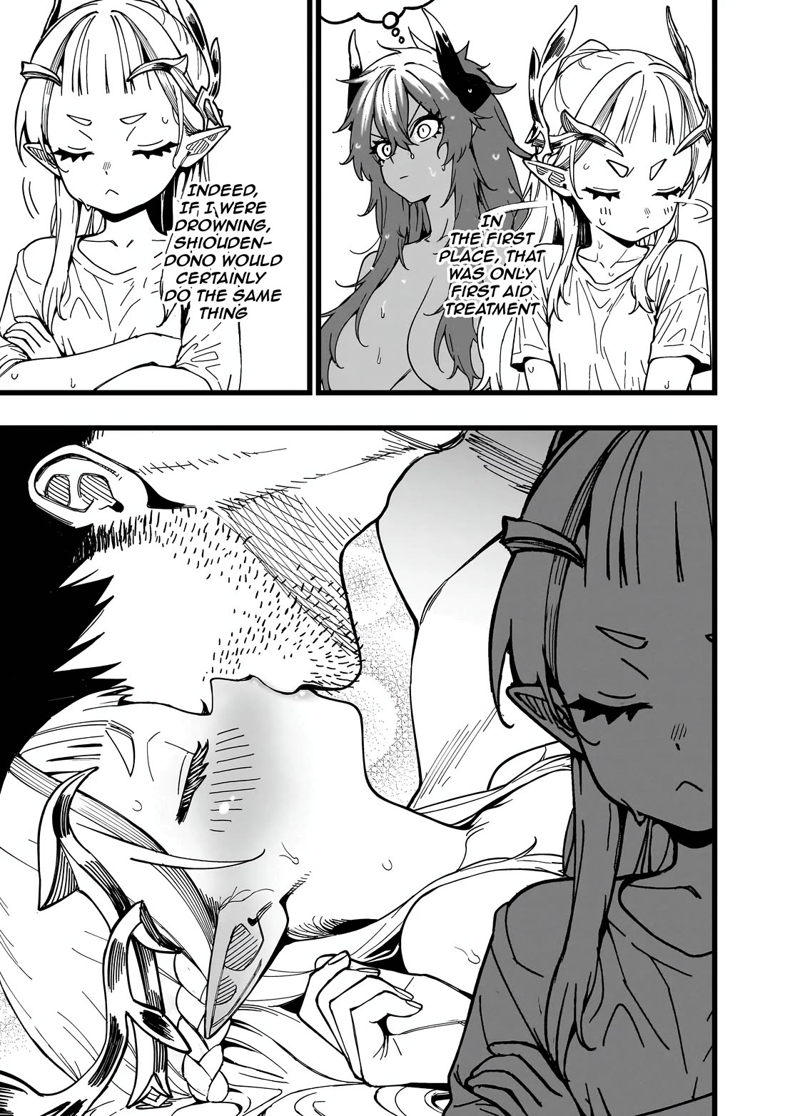 Battle Princess Survival Saga Chapter 25 page 9 - Chapter 25: Lip contact has many functions