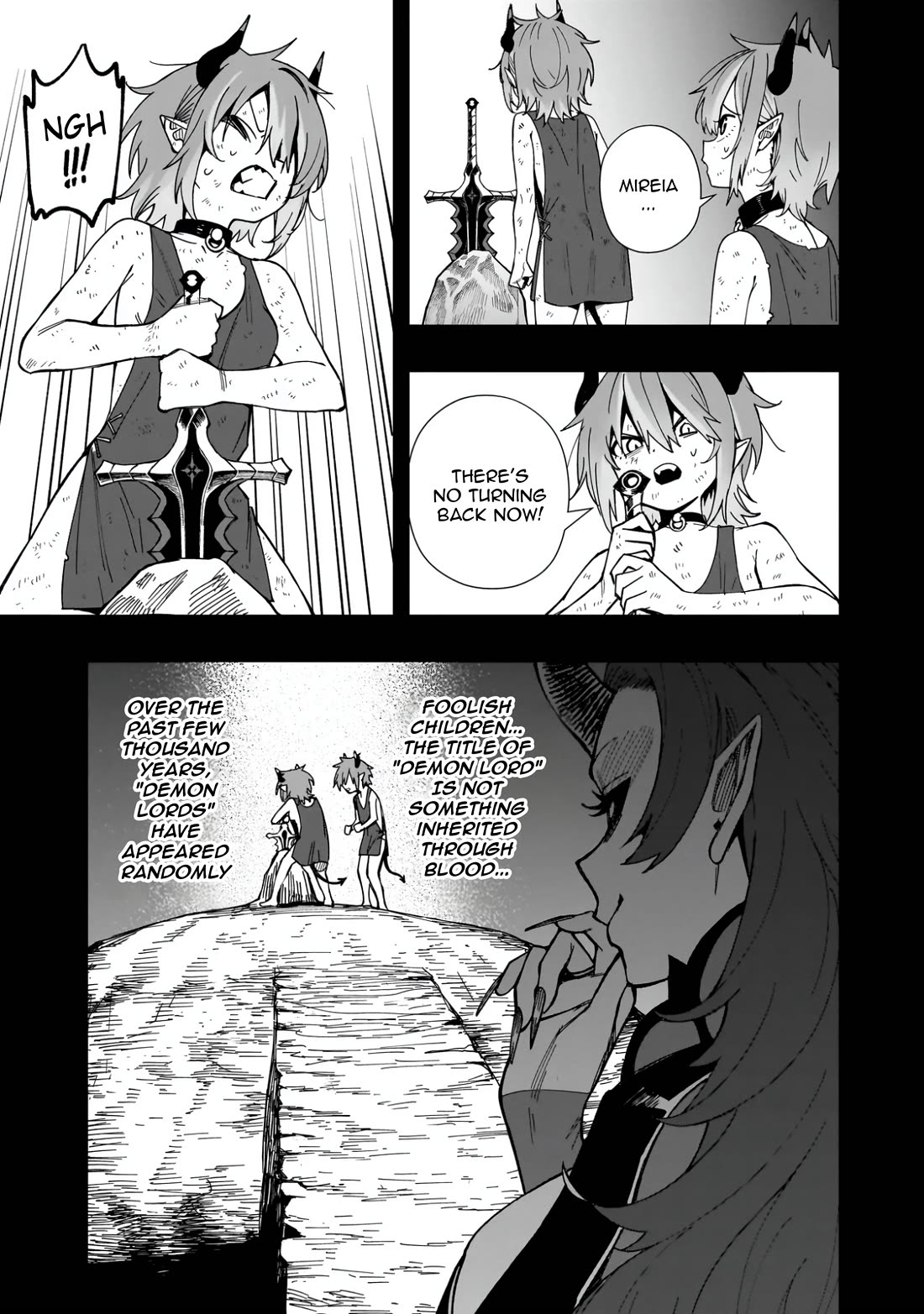 Battle Princess Survival Saga Chapter 27 page 13 - Chapter 27: If you are determined to "survive no matter what", then you HP limit will increase by +100%