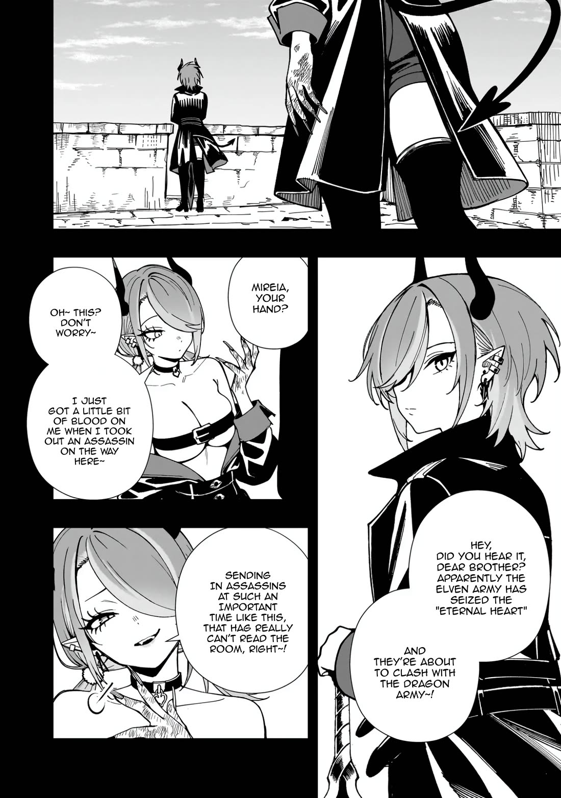 Battle Princess Survival Saga Chapter 27 page 19 - Chapter 27: If you are determined to "survive no matter what", then you HP limit will increase by +100%