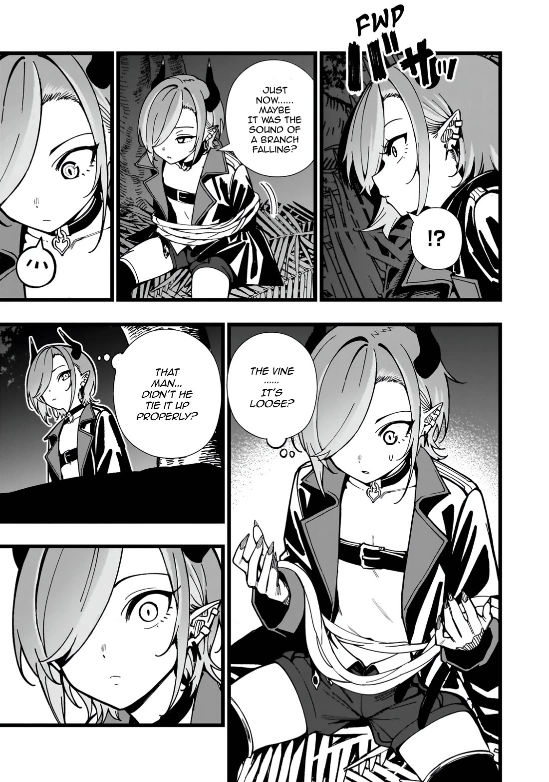 Battle Princess Survival Saga Chapter 27 page 22 - Chapter 27: If you are determined to "survive no matter what", then you HP limit will increase by +100%