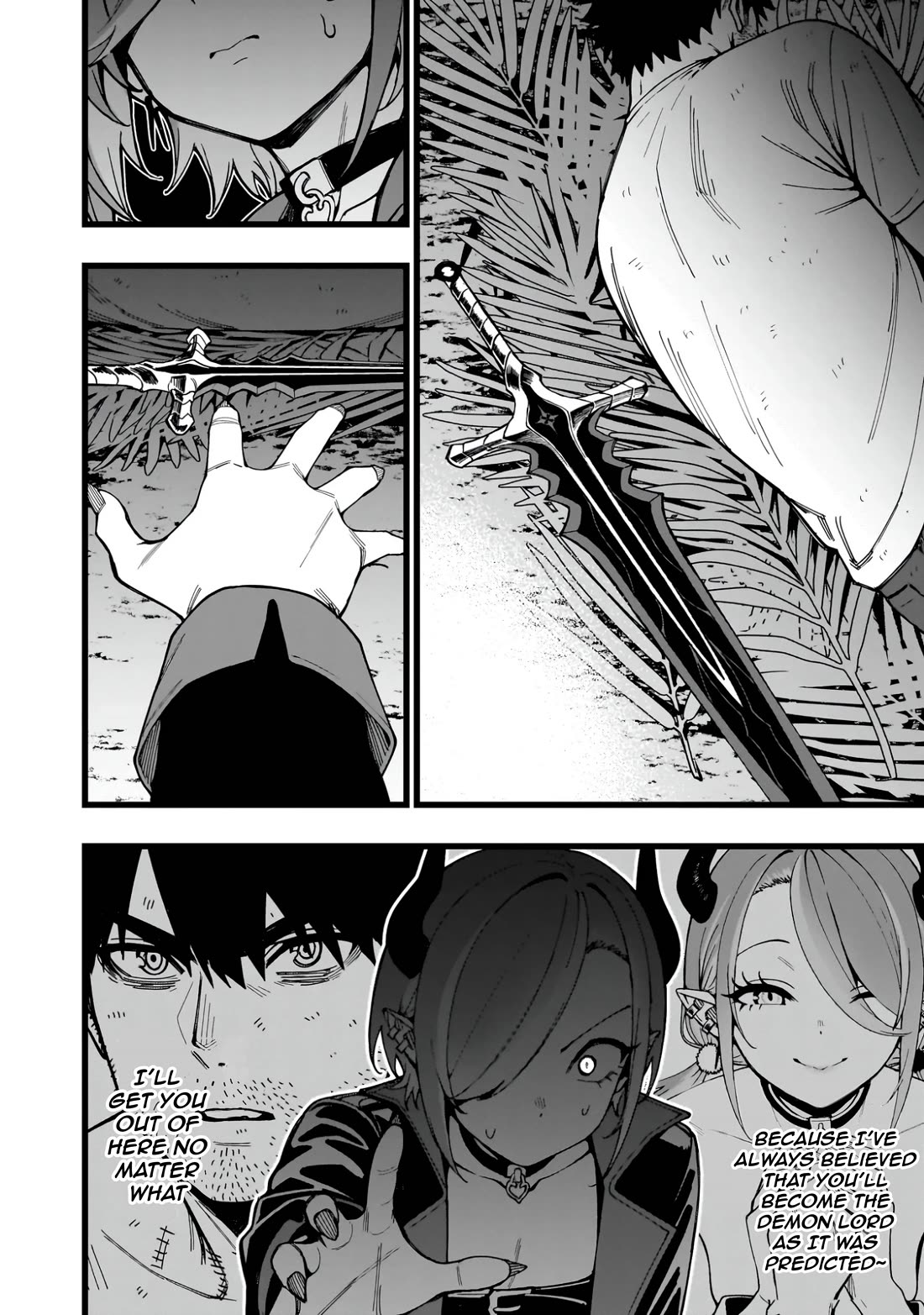 Battle Princess Survival Saga Chapter 27 page 23 - Chapter 27: If you are determined to "survive no matter what", then you HP limit will increase by +100%