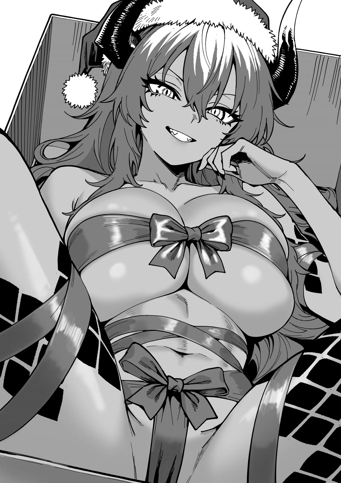 Battle Princess Survival Saga Chapter 28.5 page 3 - Chapter 28.5: Twitter extra - Merry Christmas