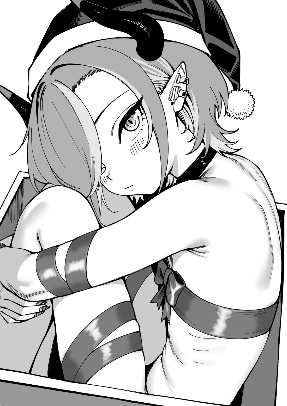 Battle Princess Survival Saga Chapter 28.5 page 5 - Chapter 28.5: Twitter extra - Merry Christmas