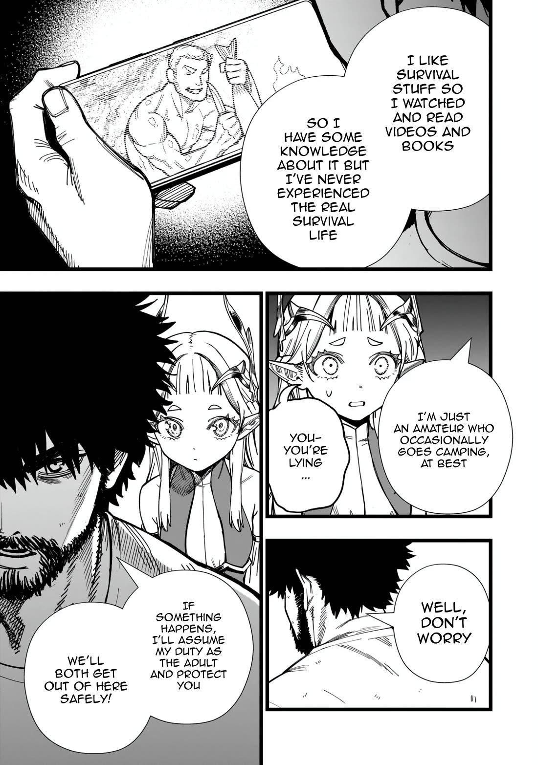 Battle Princess Survival Saga Chapter 3 page 7 - Chapter 3: What you're looking for is always right in front of you