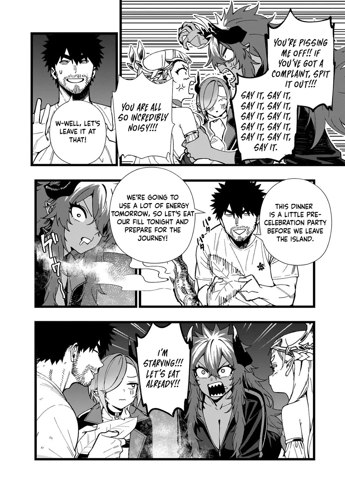 Battle Princess Survival Saga Chapter 30 page 18 - Chapter 30: Eat Well and Sleep Well Before a Big Event