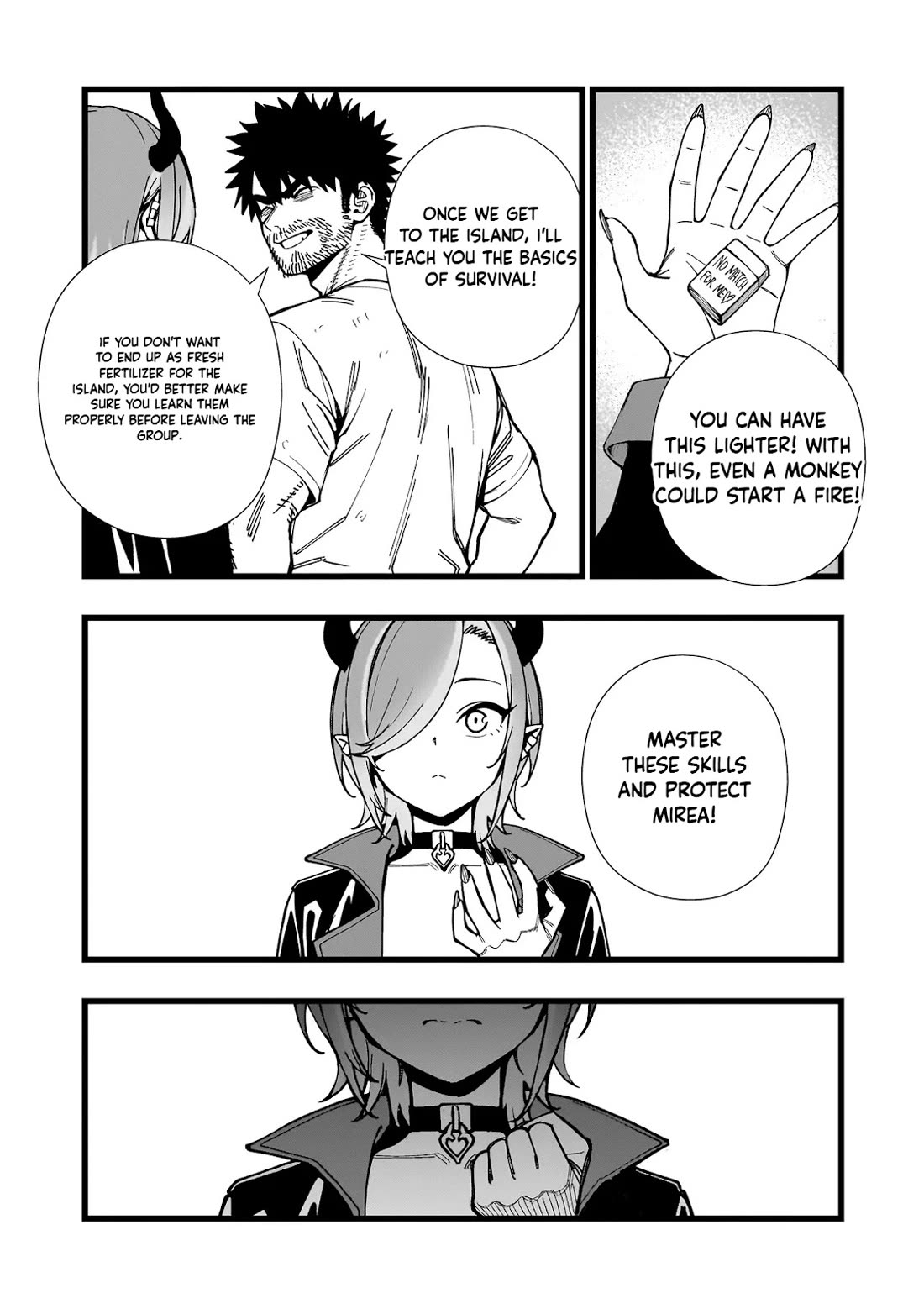 Battle Princess Survival Saga Chapter 30 page 23 - Chapter 30: Eat Well and Sleep Well Before a Big Event