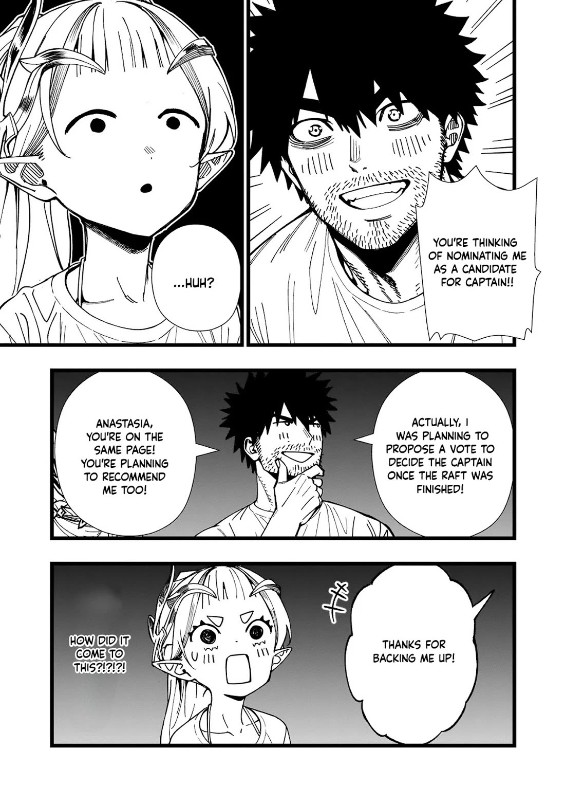 Battle Princess Survival Saga Chapter 30 page 3 - Chapter 30: Eat Well and Sleep Well Before a Big Event