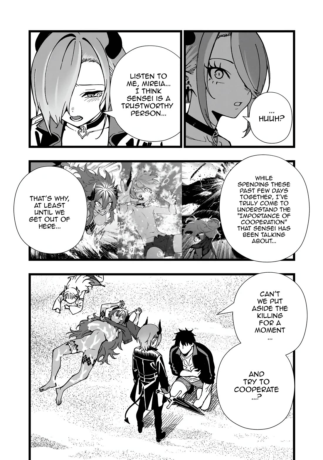 Battle Princess Survival Saga Chapter 33 page 17 - Chapter 33: Even amidst conflict, something can emerge