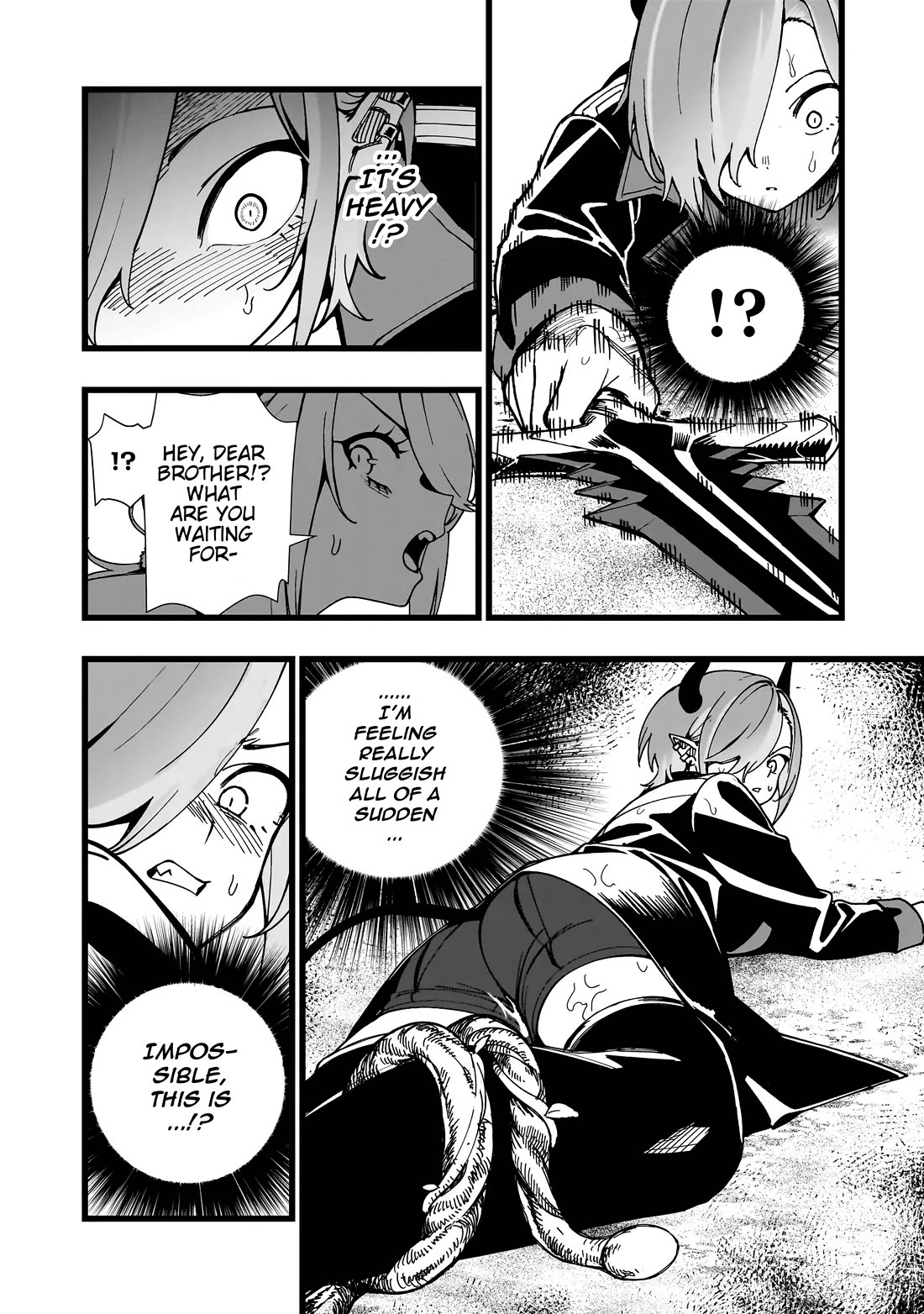 Battle Princess Survival Saga Chapter 34 page 4 - Chapter 34: The moment a third colour is added to a two-colour game is when the heart starts pounding