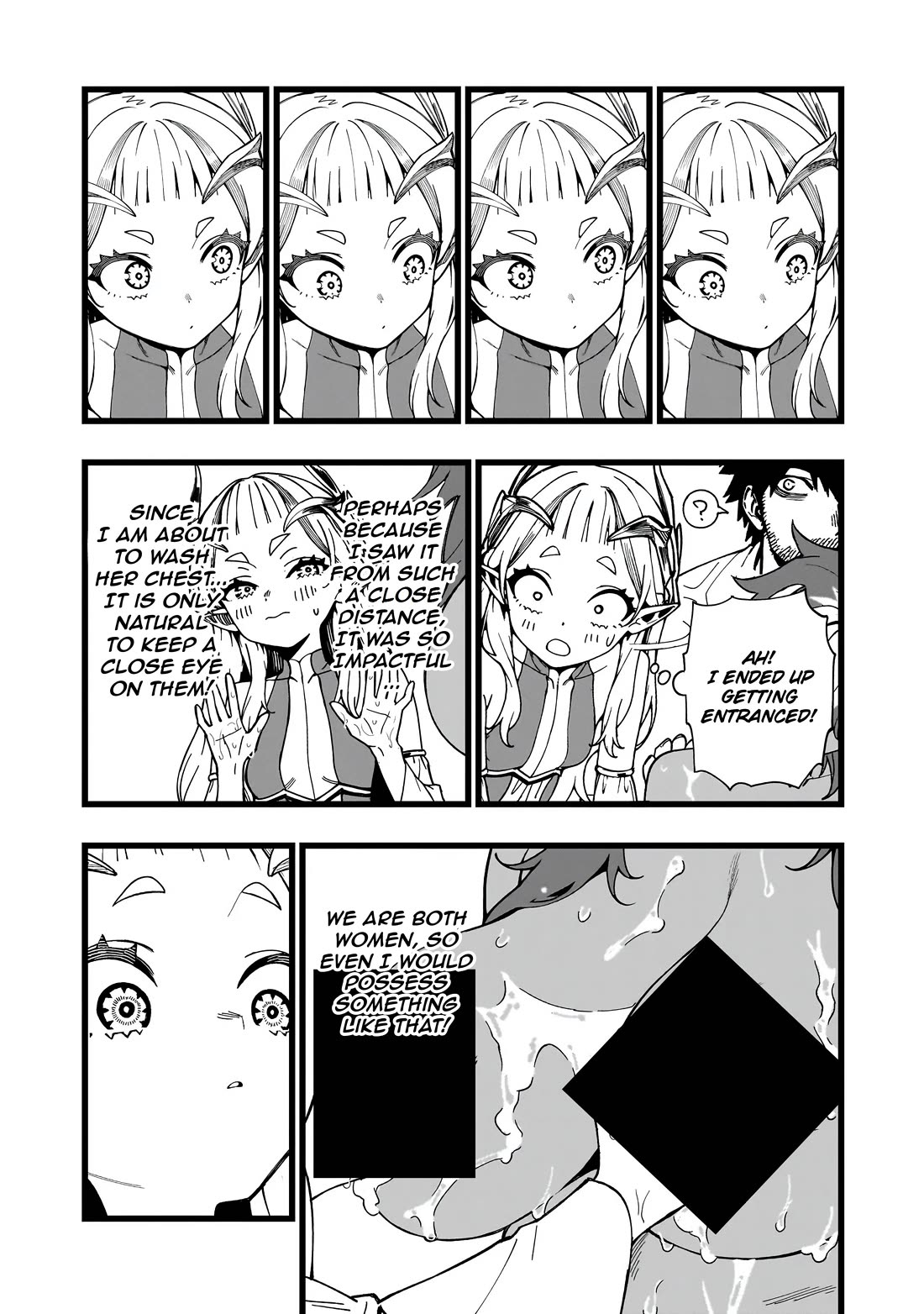 Battle Princess Survival Saga Chapter 35 page 5 - Chapter 35: Rub it vigorously and it will remove more than the dirt