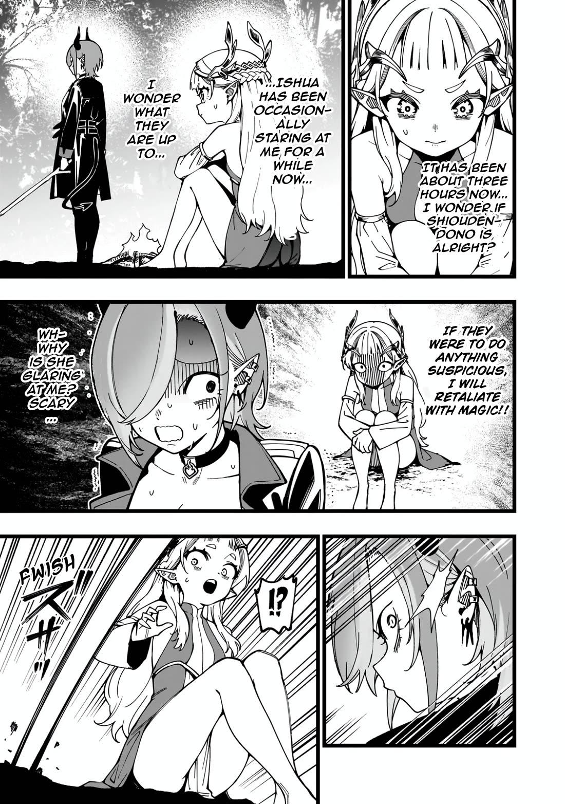 Battle Princess Survival Saga Chapter 36 page 13 - Chapter 36: The human adaptability is surprisingly high