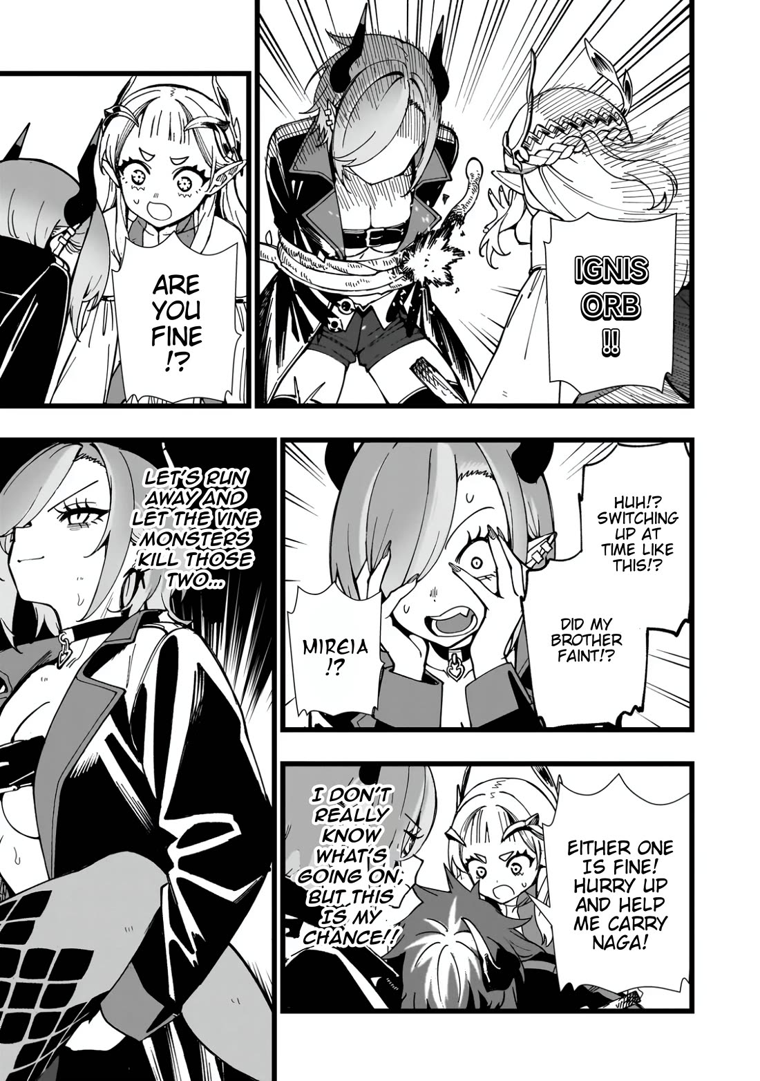 Battle Princess Survival Saga Chapter 36 page 19 - Chapter 36: The human adaptability is surprisingly high