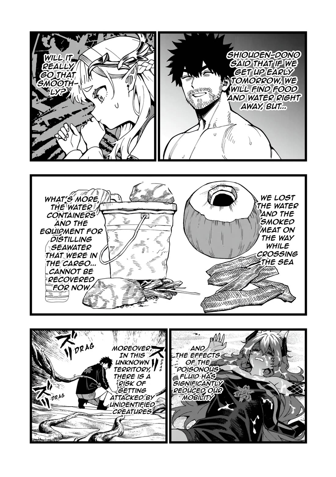 Battle Princess Survival Saga Chapter 36 page 2 - Chapter 36: The human adaptability is surprisingly high