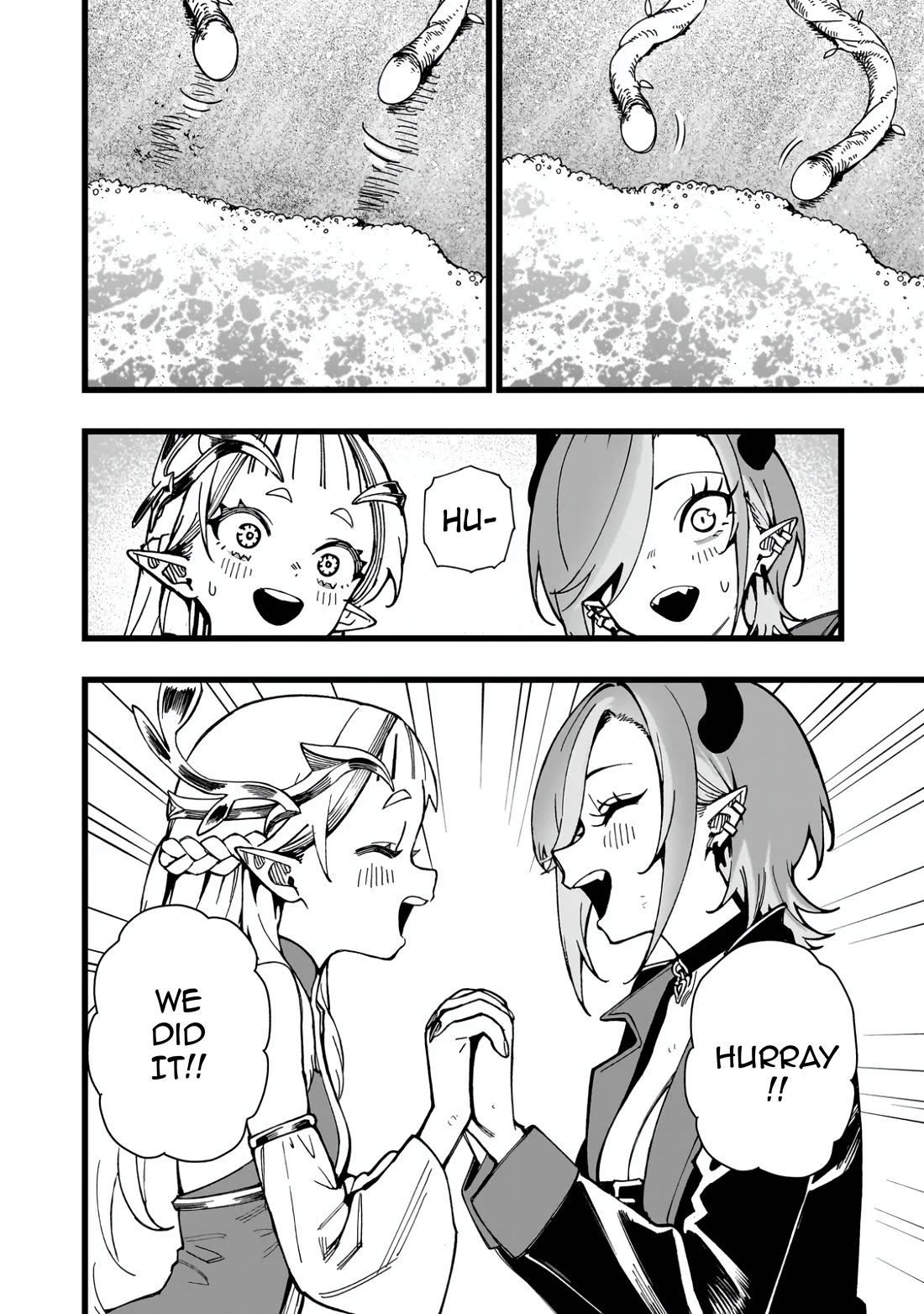 Battle Princess Survival Saga Chapter 36 page 22 - Chapter 36: The human adaptability is surprisingly high