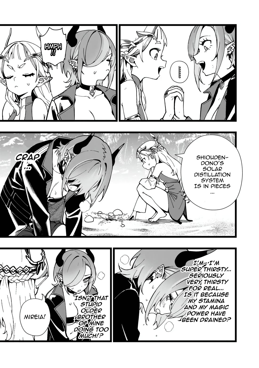 Battle Princess Survival Saga Chapter 36 page 23 - Chapter 36: The human adaptability is surprisingly high