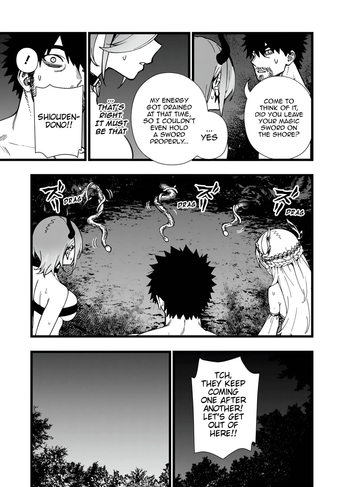 Battle Princess Survival Saga Chapter 36 page 5 - Chapter 36: The human adaptability is surprisingly high