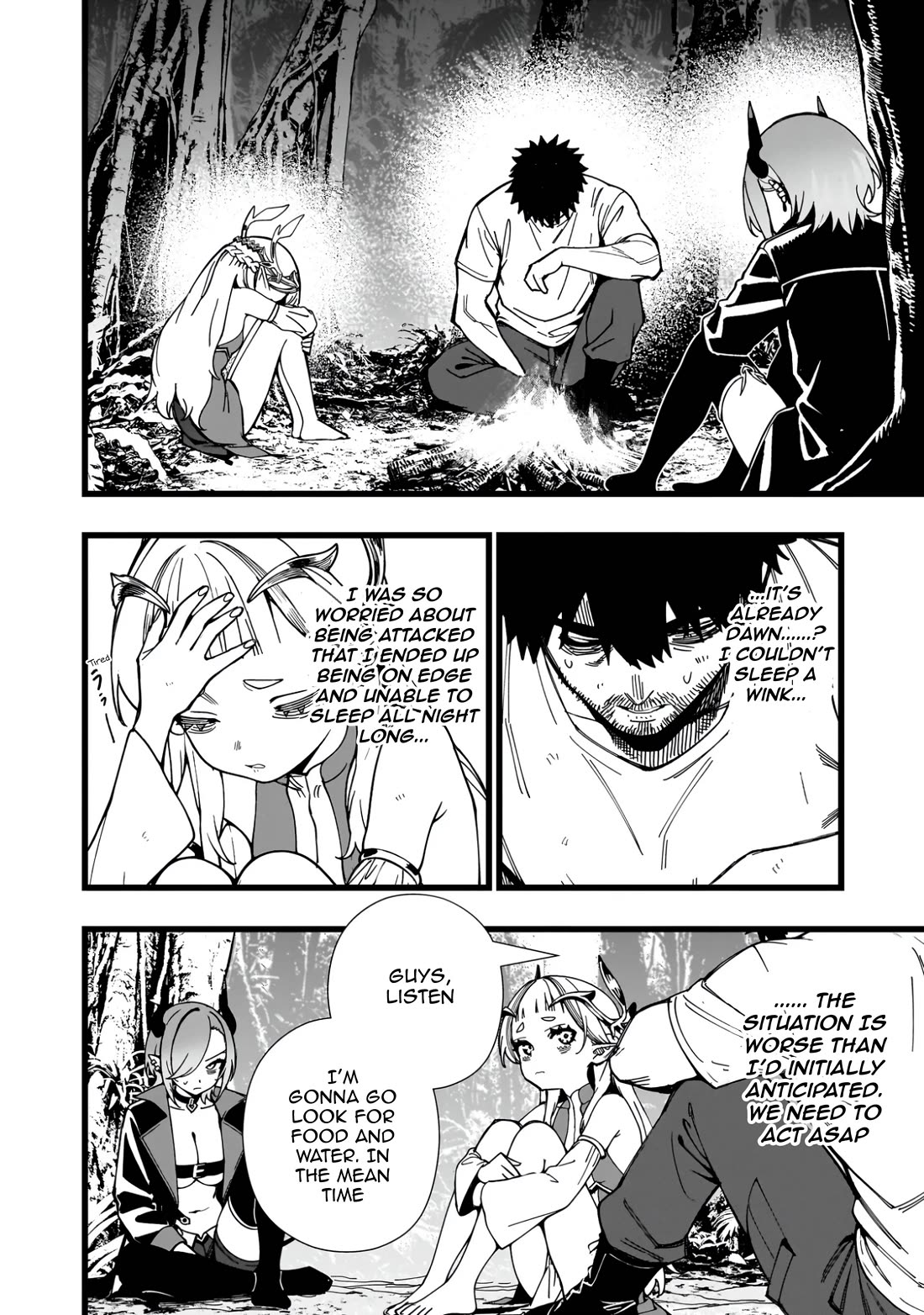 Battle Princess Survival Saga Chapter 36 page 6 - Chapter 36: The human adaptability is surprisingly high