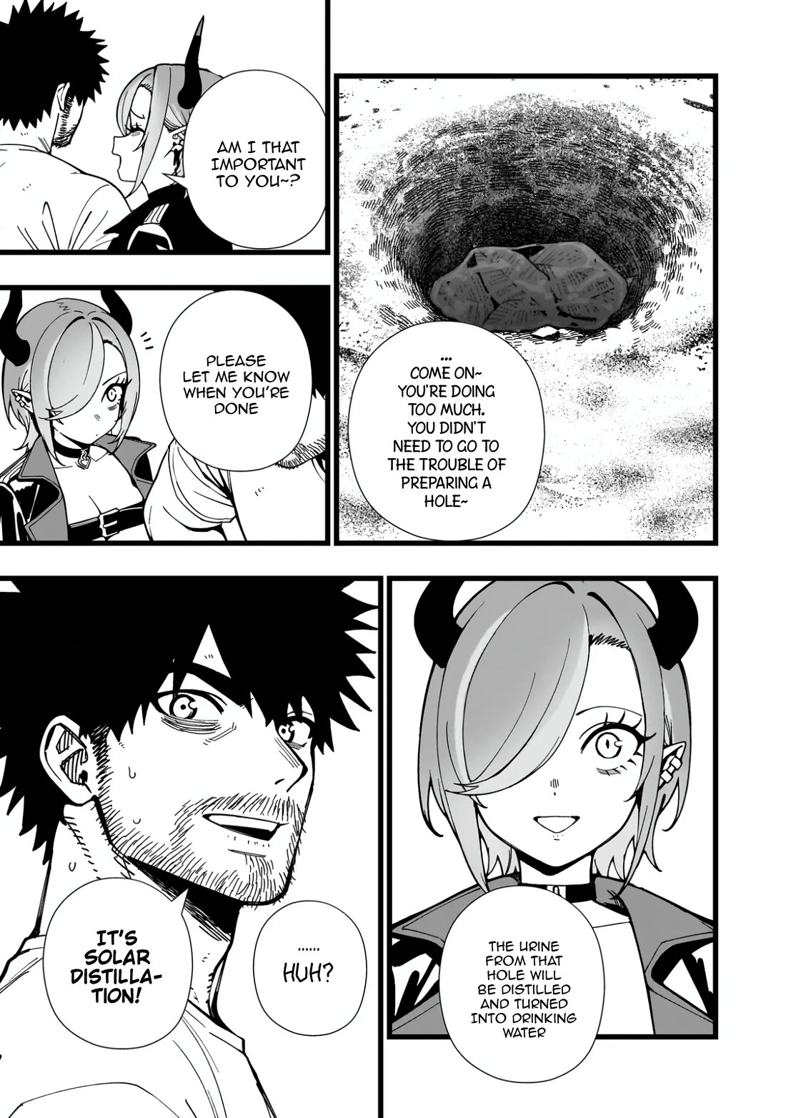 Battle Princess Survival Saga Chapter 36 page 9 - Chapter 36: The human adaptability is surprisingly high