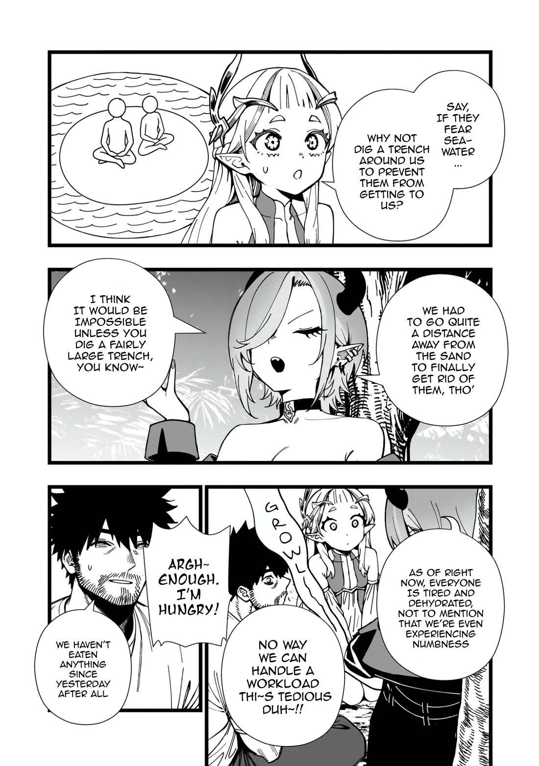Battle Princess Survival Saga Chapter 37 page 4 - Chapter 37: Death carries life