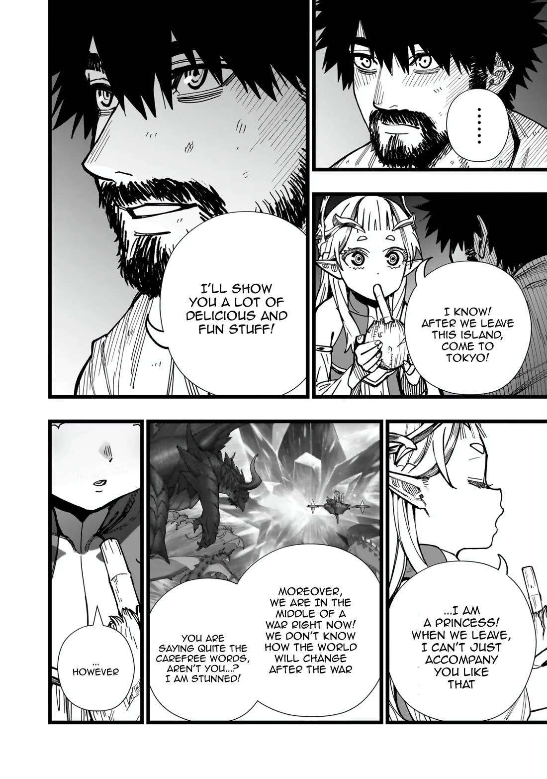 Battle Princess Survival Saga Chapter 4 page 10 - Chapter 4: Eating a lot of things you don't like will make you stronger