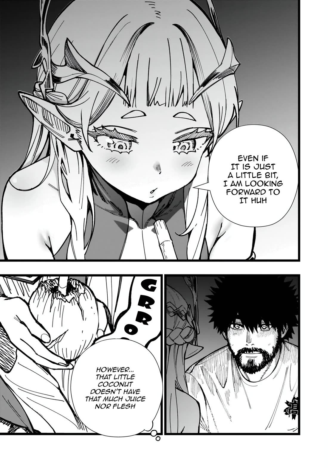 Battle Princess Survival Saga Chapter 4 page 11 - Chapter 4: Eating a lot of things you don't like will make you stronger