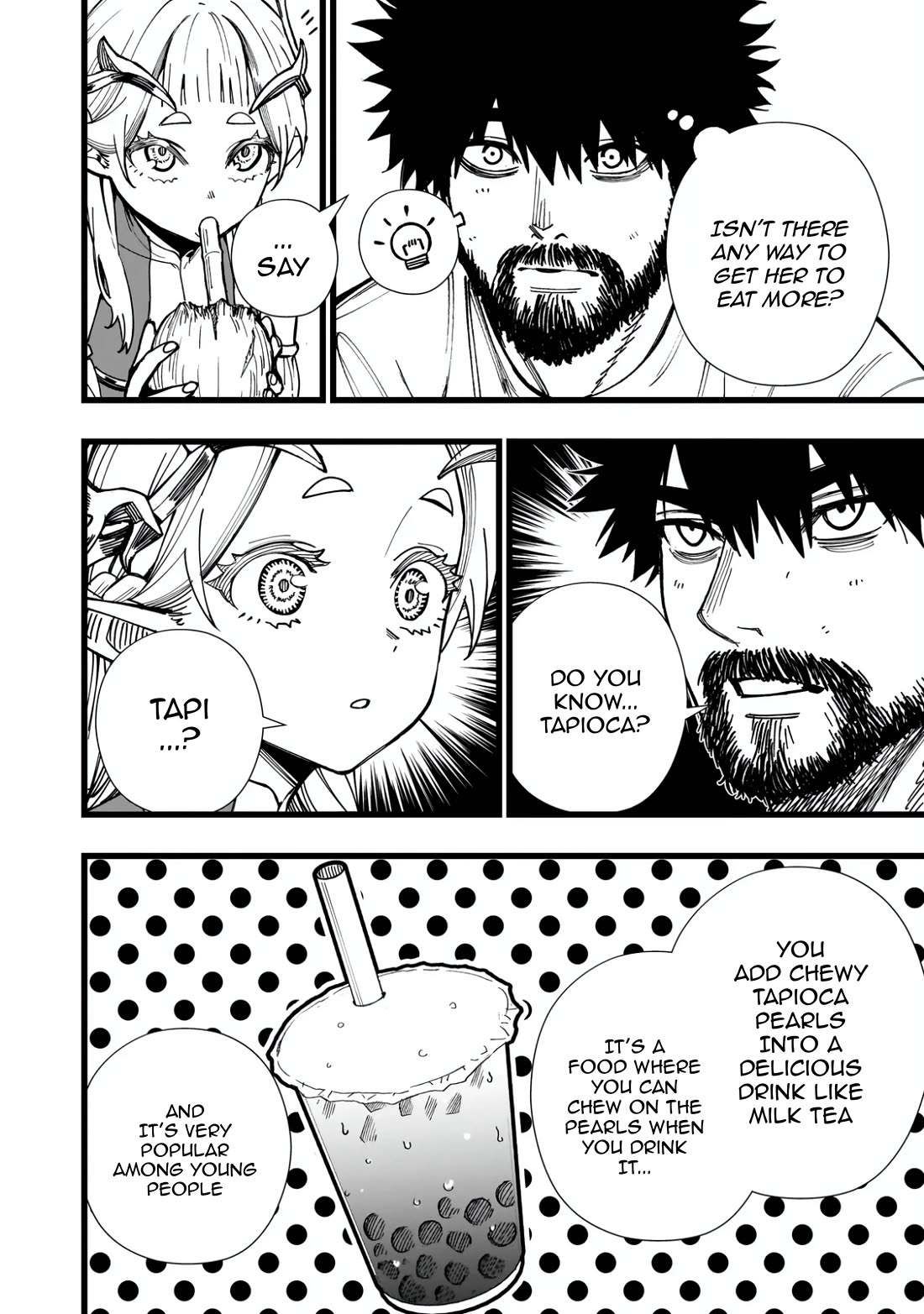 Battle Princess Survival Saga Chapter 4 page 12 - Chapter 4: Eating a lot of things you don't like will make you stronger