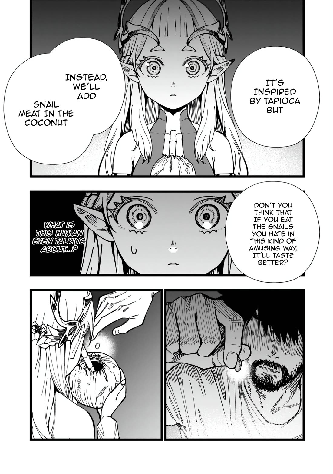 Battle Princess Survival Saga Chapter 4 page 13 - Chapter 4: Eating a lot of things you don't like will make you stronger