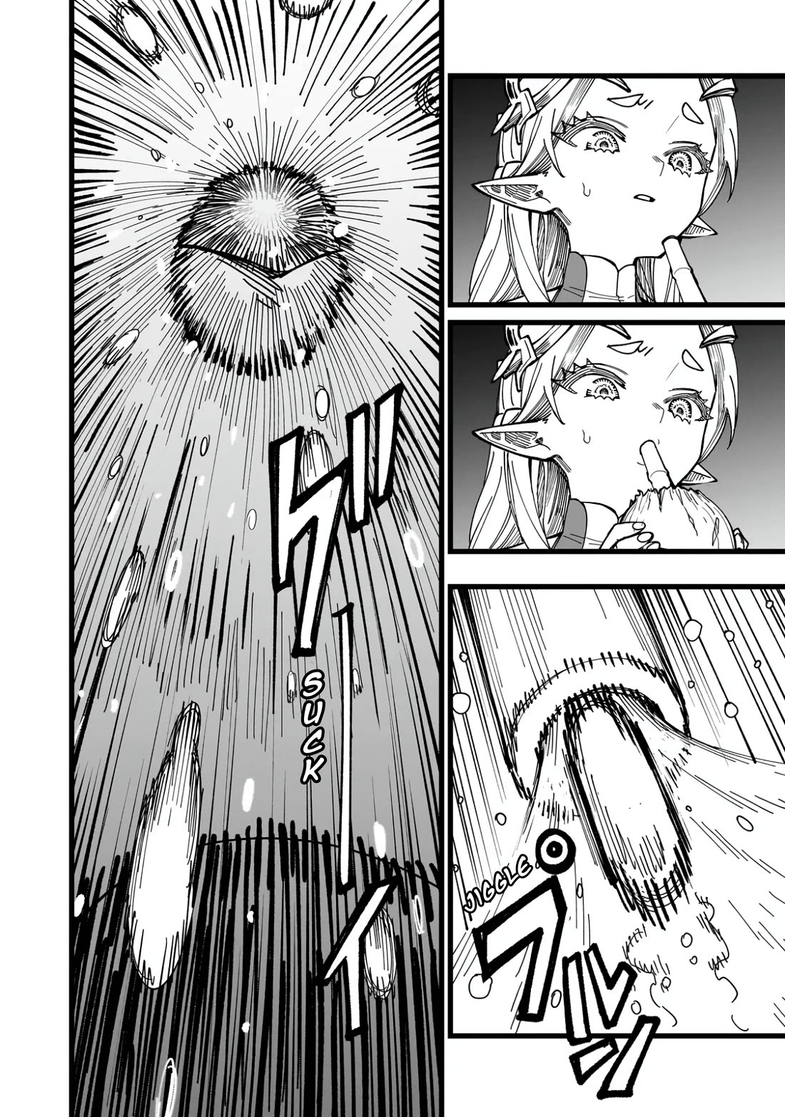 Battle Princess Survival Saga Chapter 4 page 14 - Chapter 4: Eating a lot of things you don't like will make you stronger