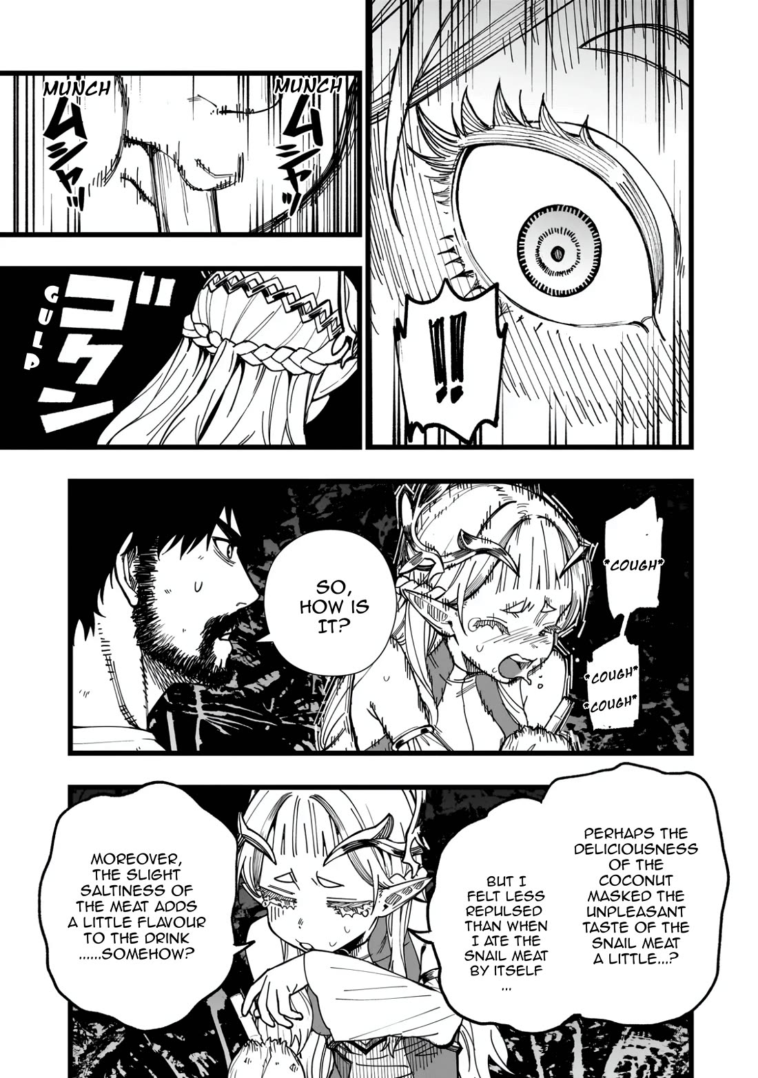 Battle Princess Survival Saga Chapter 4 page 15 - Chapter 4: Eating a lot of things you don't like will make you stronger