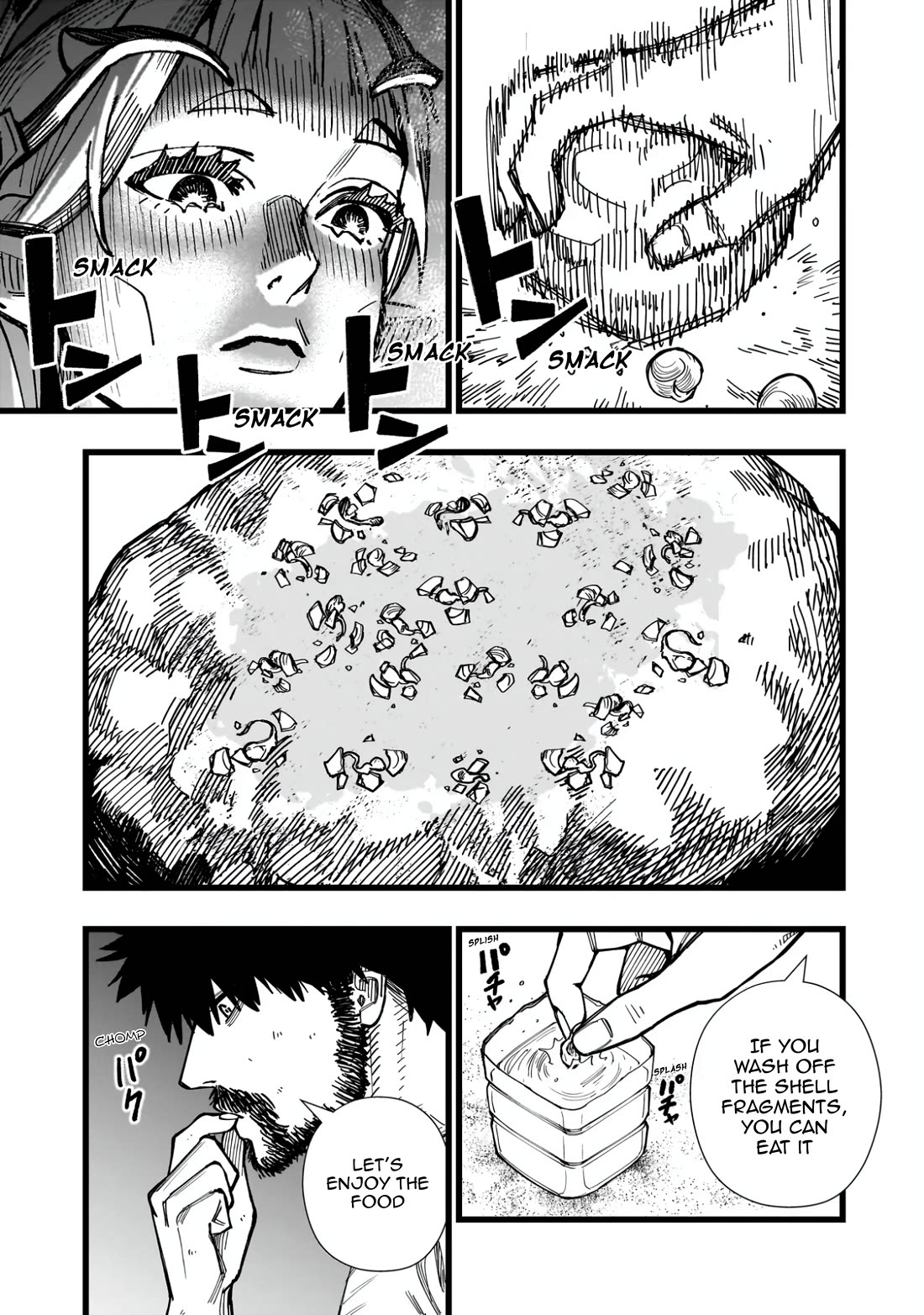 Battle Princess Survival Saga Chapter 4 page 3 - Chapter 4: Eating a lot of things you don't like will make you stronger