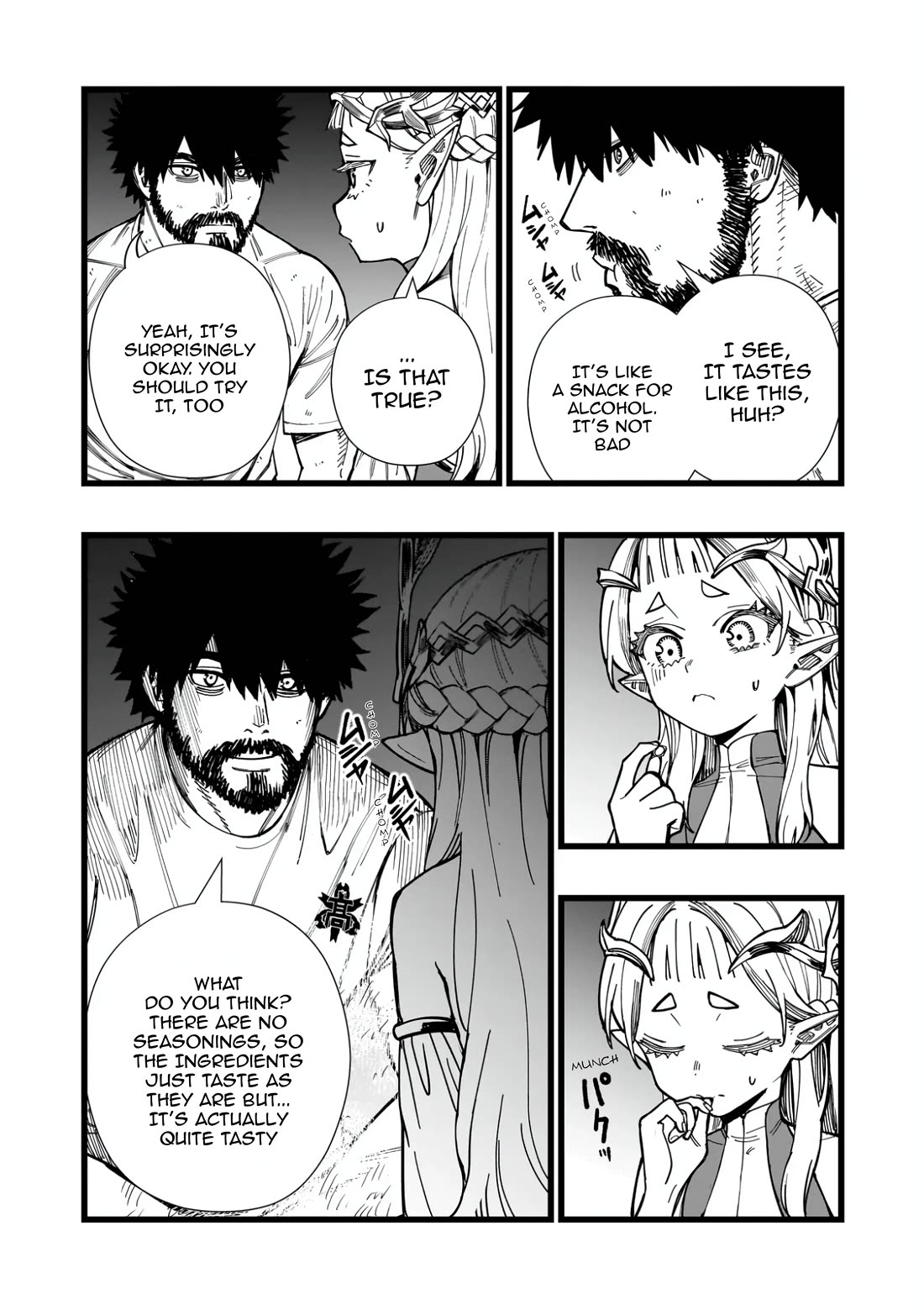 Battle Princess Survival Saga Chapter 4 page 4 - Chapter 4: Eating a lot of things you don't like will make you stronger