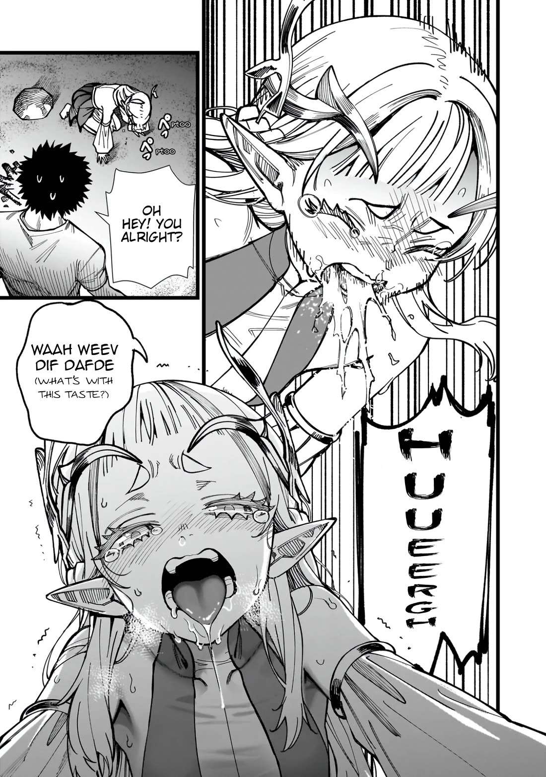 Battle Princess Survival Saga Chapter 4 page 5 - Chapter 4: Eating a lot of things you don't like will make you stronger