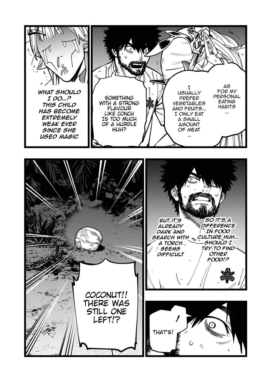 Battle Princess Survival Saga Chapter 4 page 7 - Chapter 4: Eating a lot of things you don't like will make you stronger