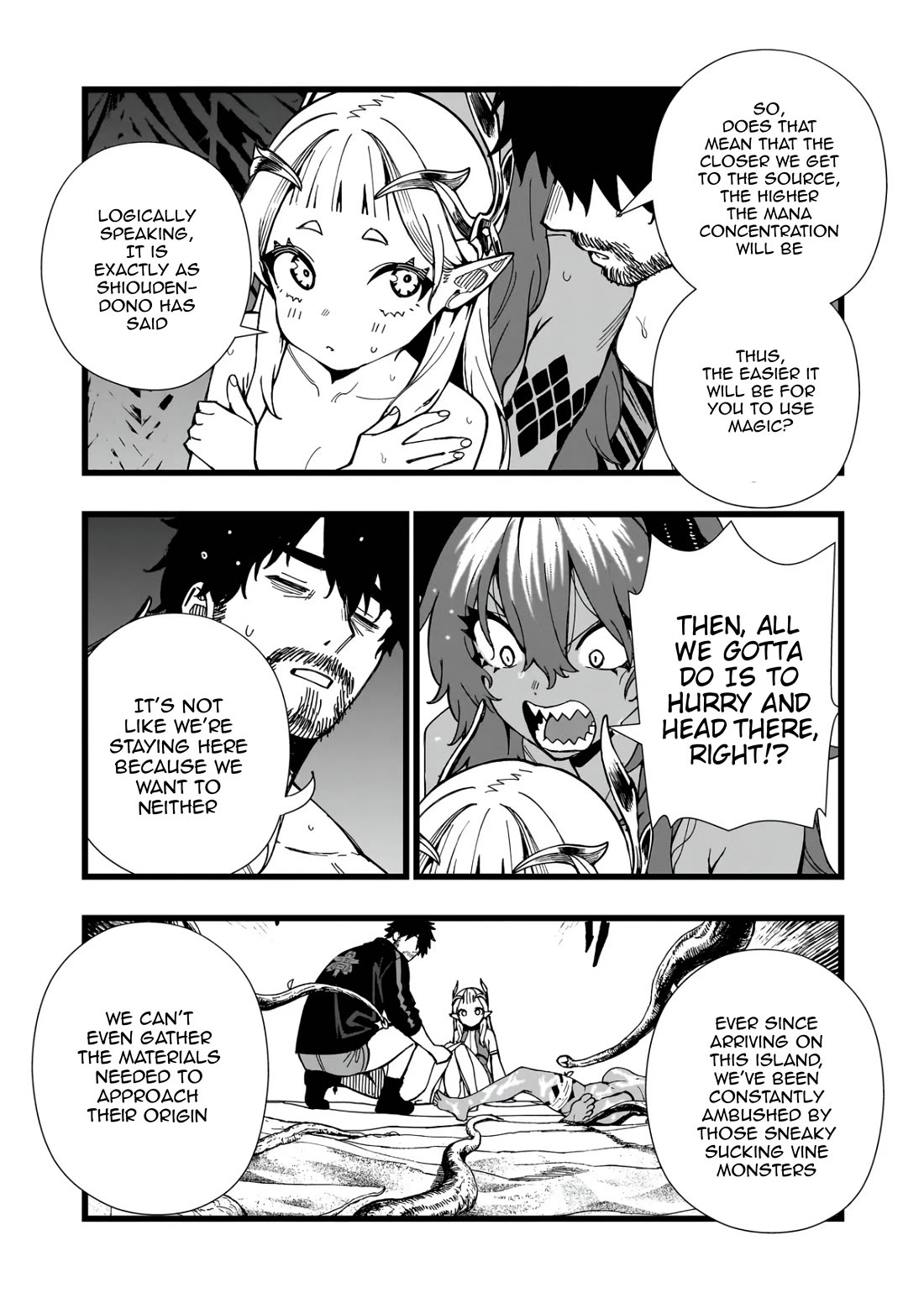 Battle Princess Survival Saga Chapter 40 page 19 - Chapter 40: Relationships are like muscles, they get damaged, recover, and become stronger