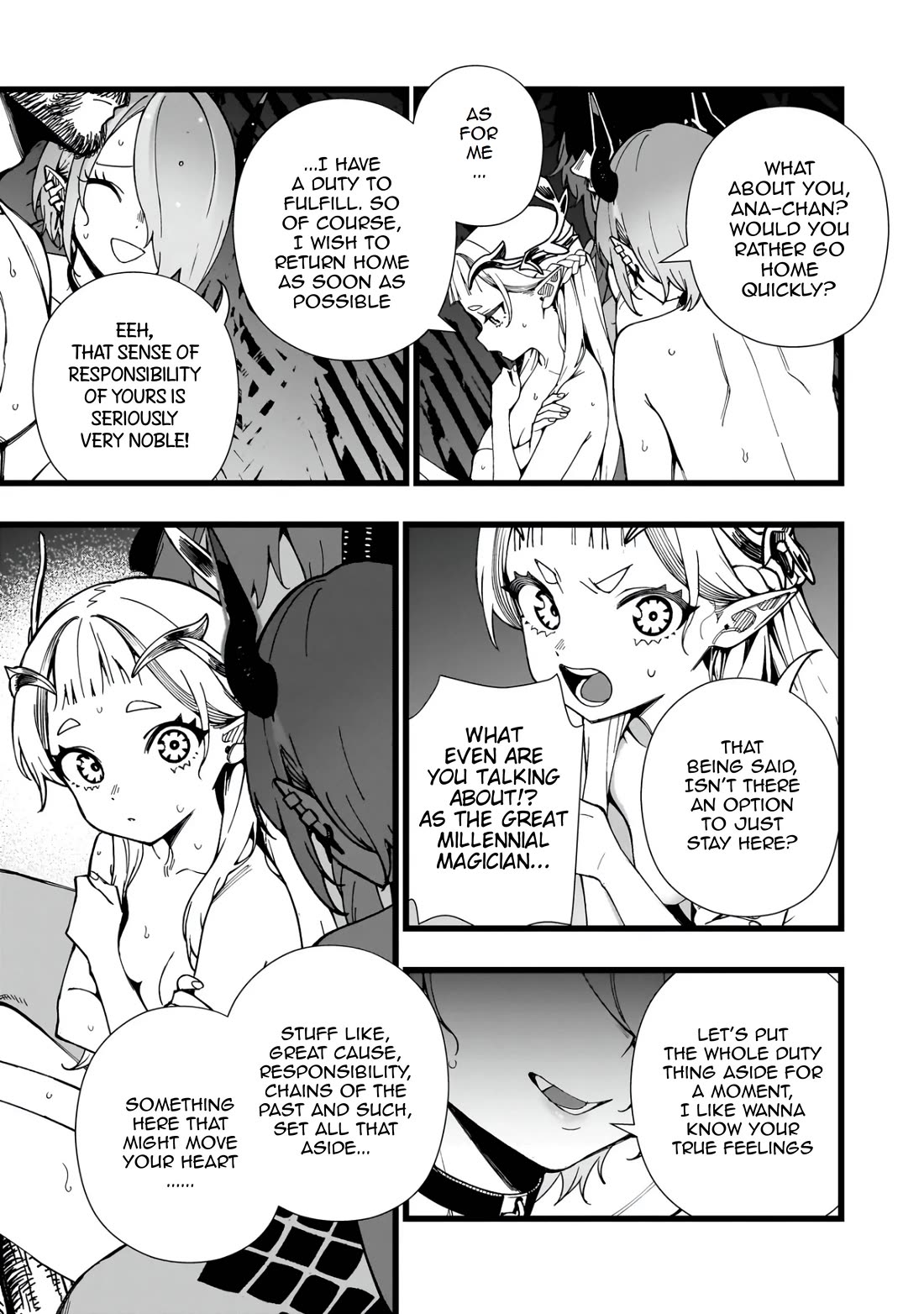 Battle Princess Survival Saga Chapter 40 page 23 - Chapter 40: Relationships are like muscles, they get damaged, recover, and become stronger