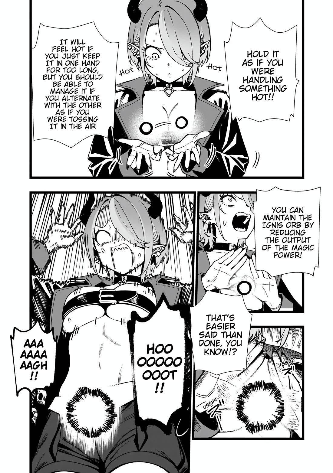Battle Princess Survival Saga Chapter 42 page 14 - Chapter 42: The left hand is just for holding the ball