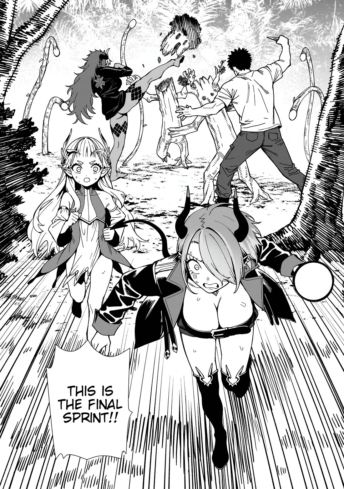 Battle Princess Survival Saga Chapter 42 page 18 - Chapter 42: The left hand is just for holding the ball