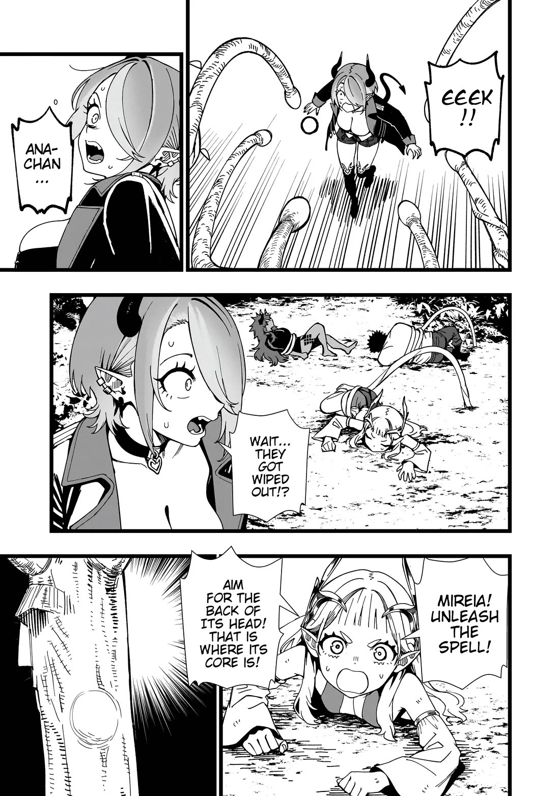 Battle Princess Survival Saga Chapter 42 page 19 - Chapter 42: The left hand is just for holding the ball