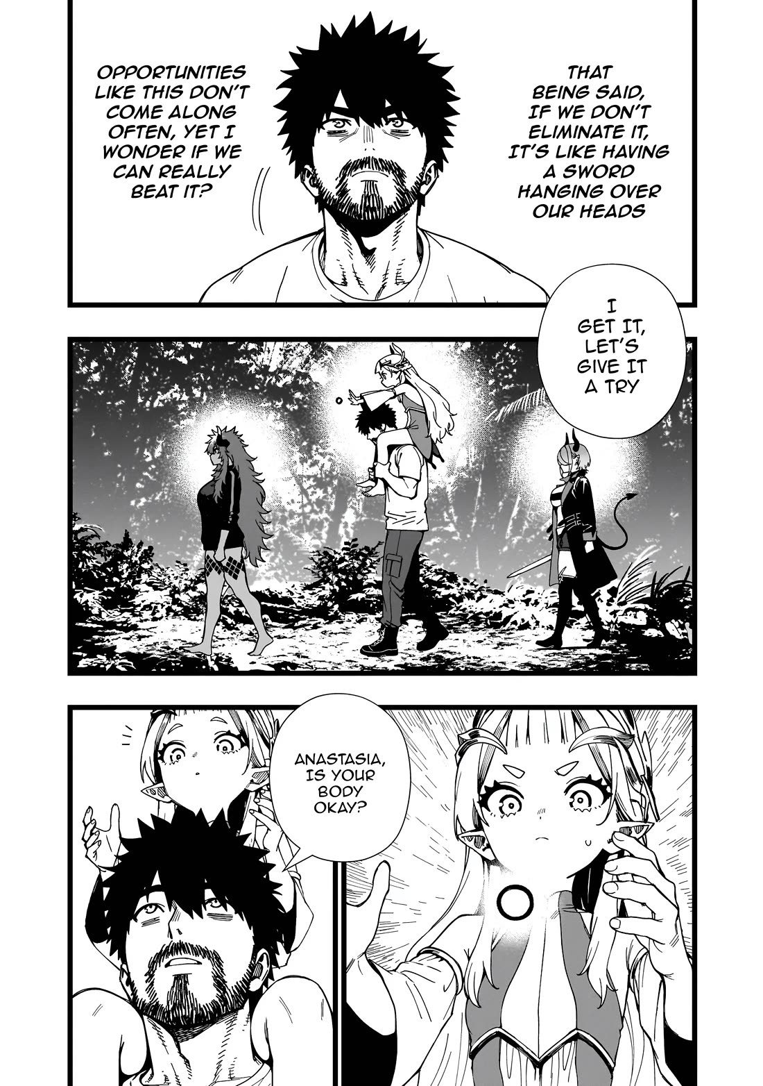 Battle Princess Survival Saga Chapter 42 page 6 - Chapter 42: The left hand is just for holding the ball