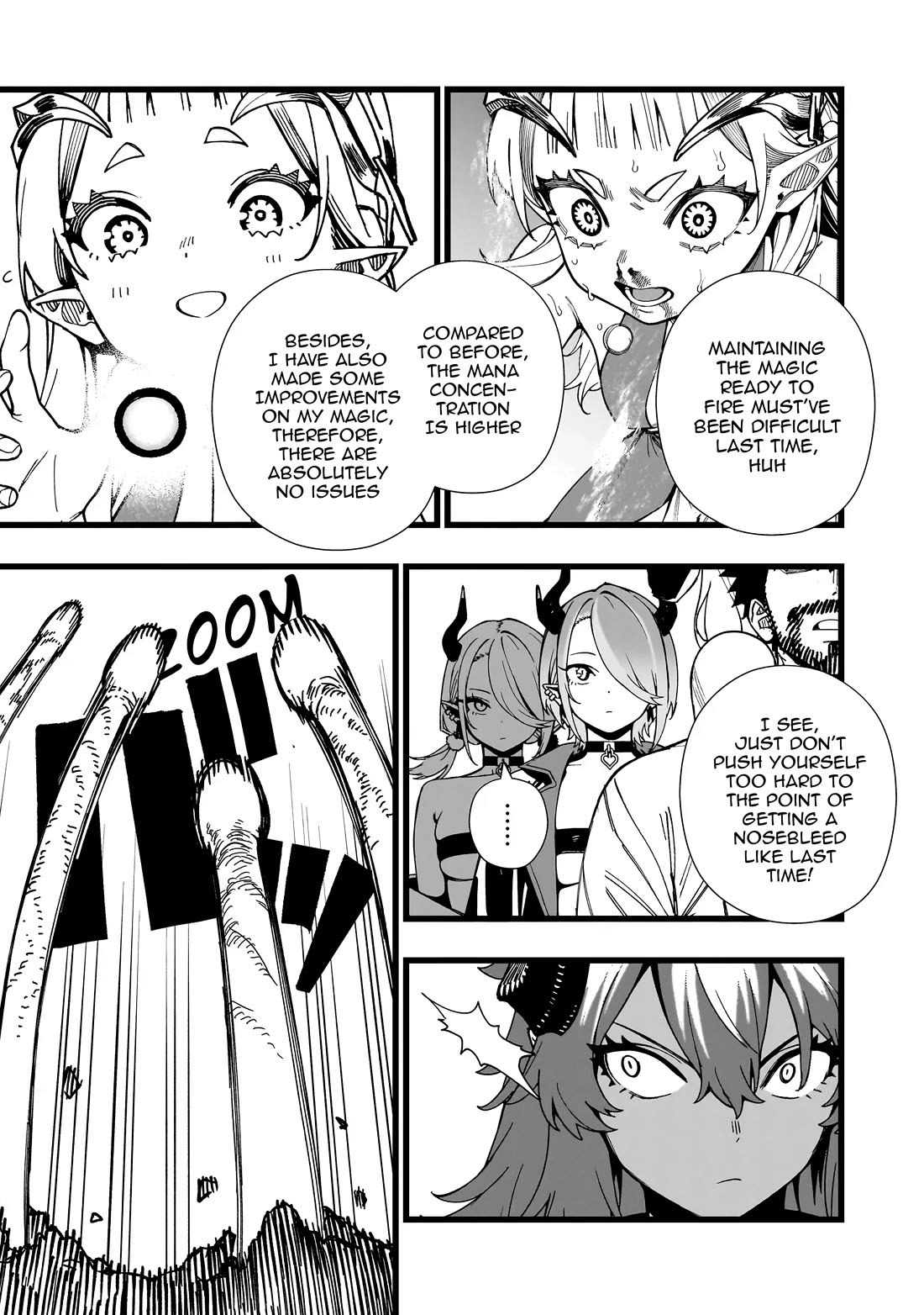 Battle Princess Survival Saga Chapter 42 page 7 - Chapter 42: The left hand is just for holding the ball