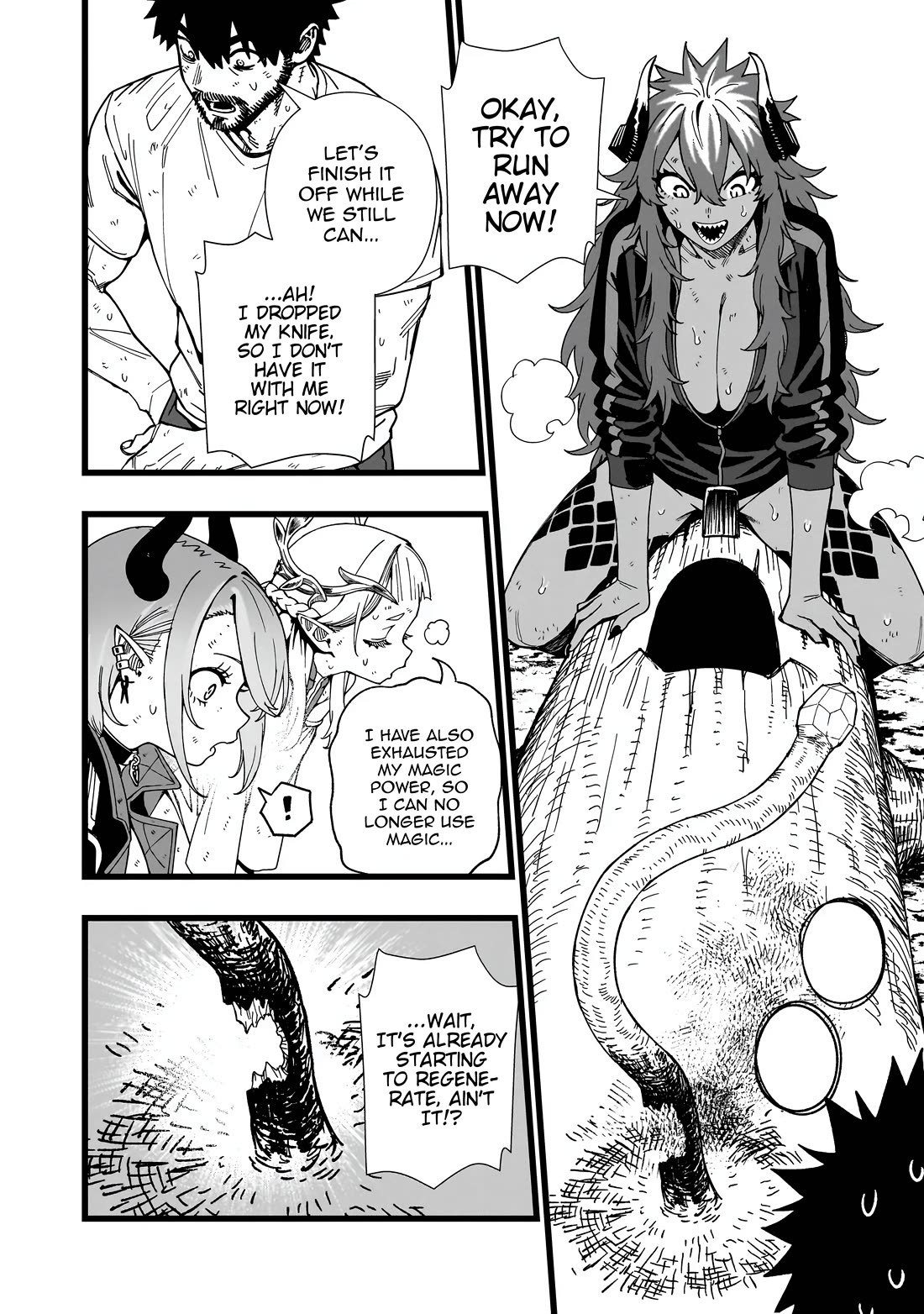 Battle Princess Survival Saga Chapter 44 page 4 - Chapter 44: Water restores life