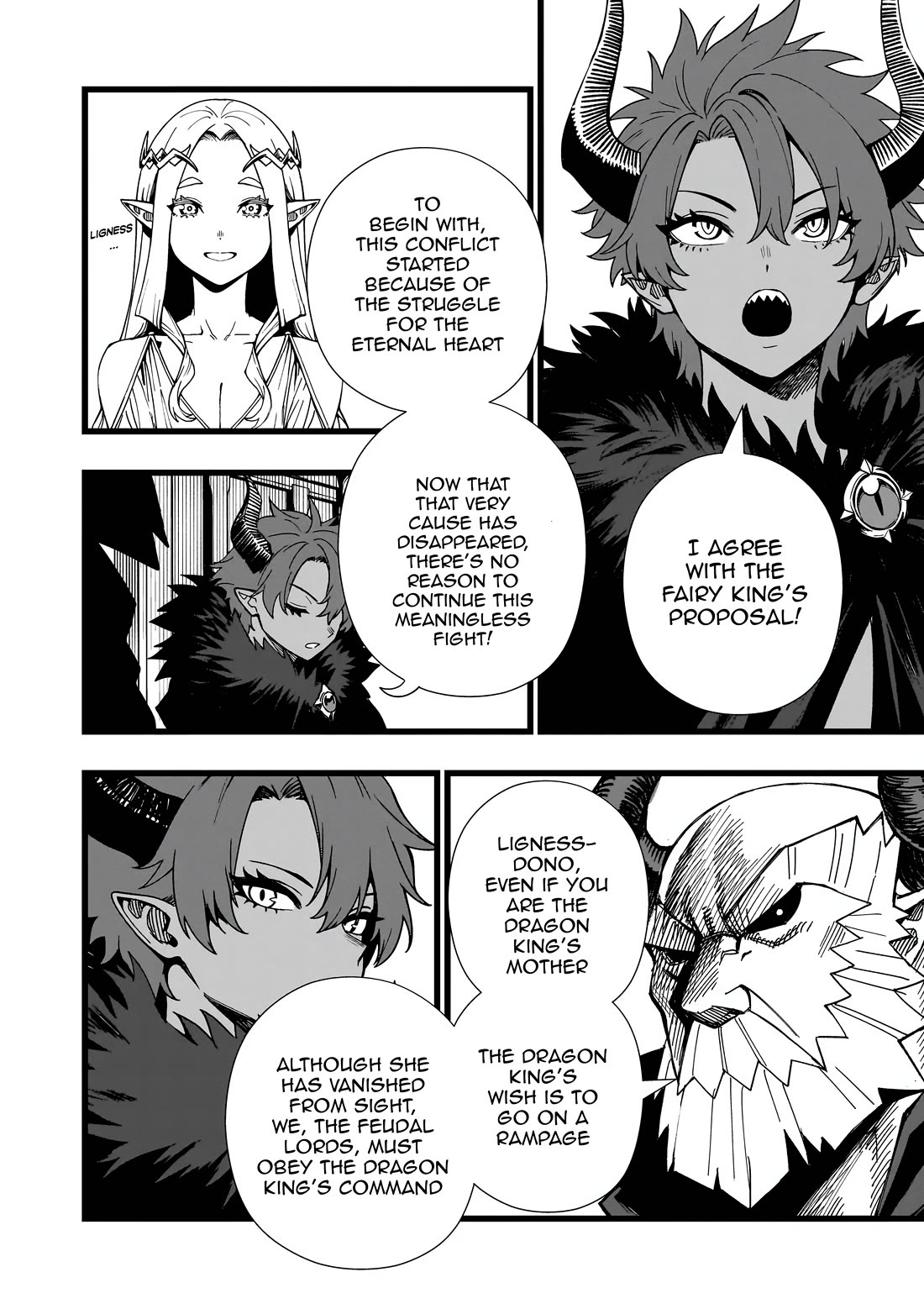 Battle Princess Survival Saga Chapter 45 page 11 - Chapter 45: A meeting that doesn't reach a conclusion is just a gabfest