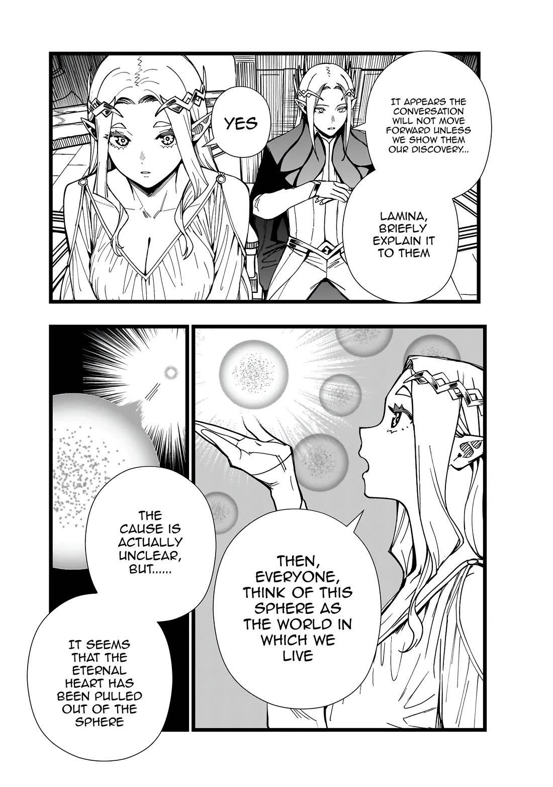 Battle Princess Survival Saga Chapter 45 page 14 - Chapter 45: A meeting that doesn't reach a conclusion is just a gabfest